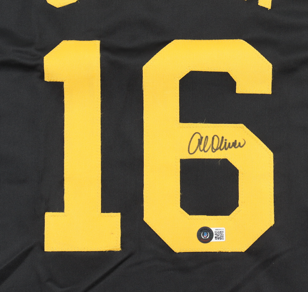 Al Oliver Signed Jersey (Beckett) at PristineAuction.com Al Oliver Signed Jersey (Beckett) at PristineAuction.com