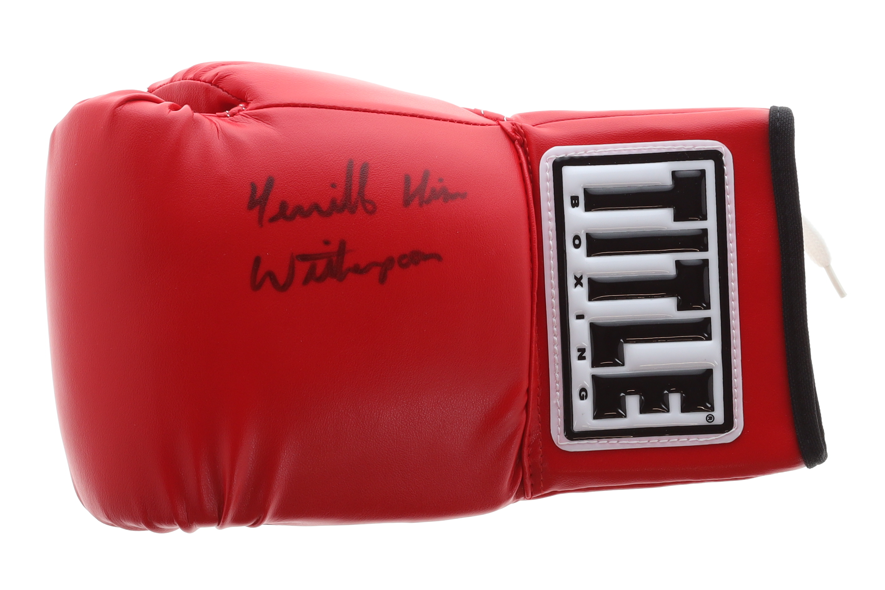Tim Witherspoon Signed Title Boxing Glove (JSA) at PristineAuction.com Tim Witherspoon Signed Title Boxing Glove (JSA) at PristineAuction.com
