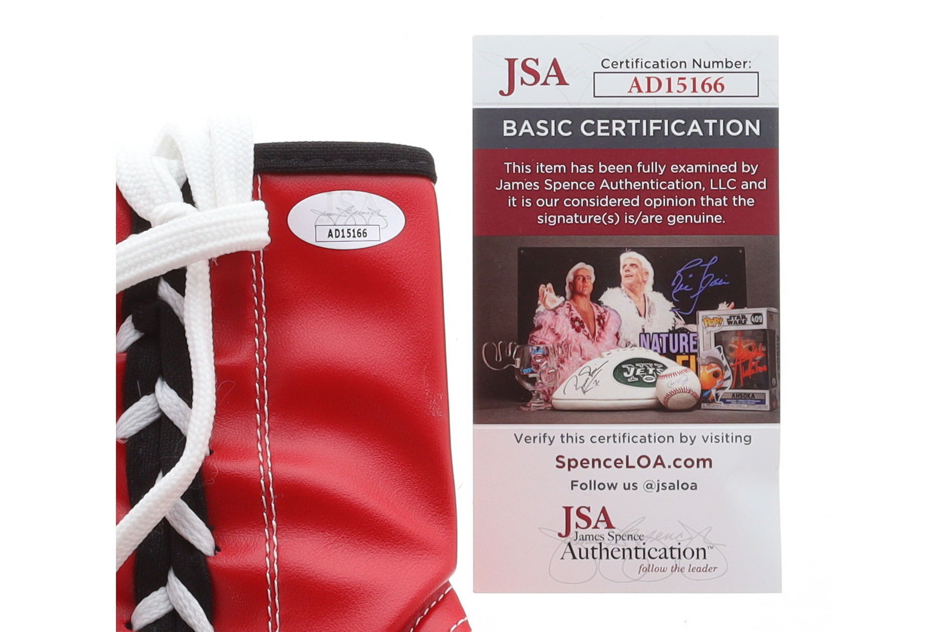 Tim Witherspoon Signed Title Boxing Glove (JSA) at PristineAuction.com Tim Witherspoon Signed Title Boxing Glove (JSA) at PristineAuction.com