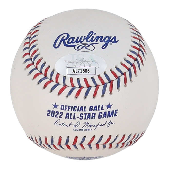 Jose Ramirez Signed 2022 All-Star Game Baseball (JSA) at PristineAuction.com Jose Ramirez Signed 2022 All-Star Game Baseball (JSA) at PristineAuction.com