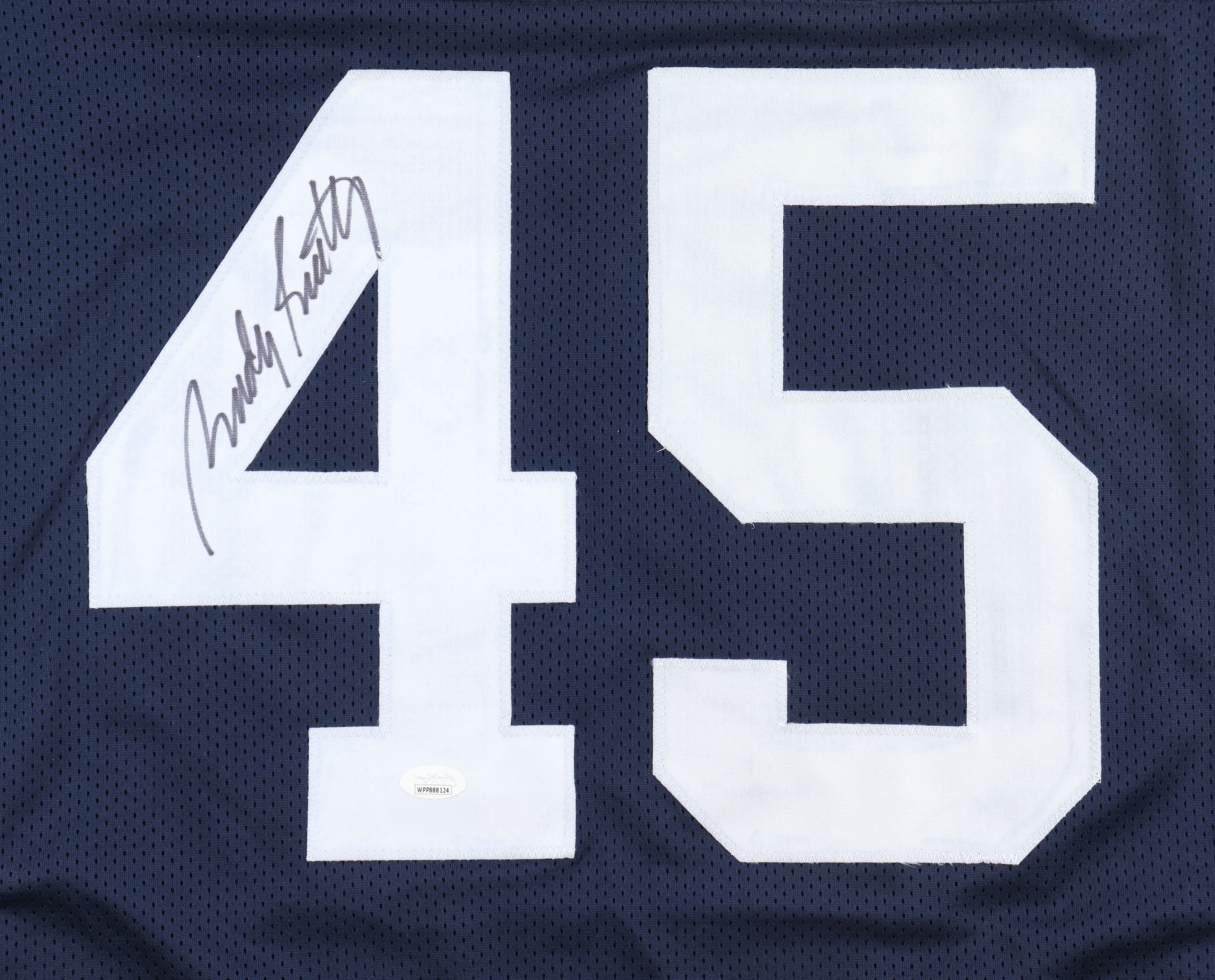 Rudy Ruettiger Signed Jersey (JSA) at PristineAuction.com Rudy Ruettiger Signed Jersey (JSA) at PristineAuction.com