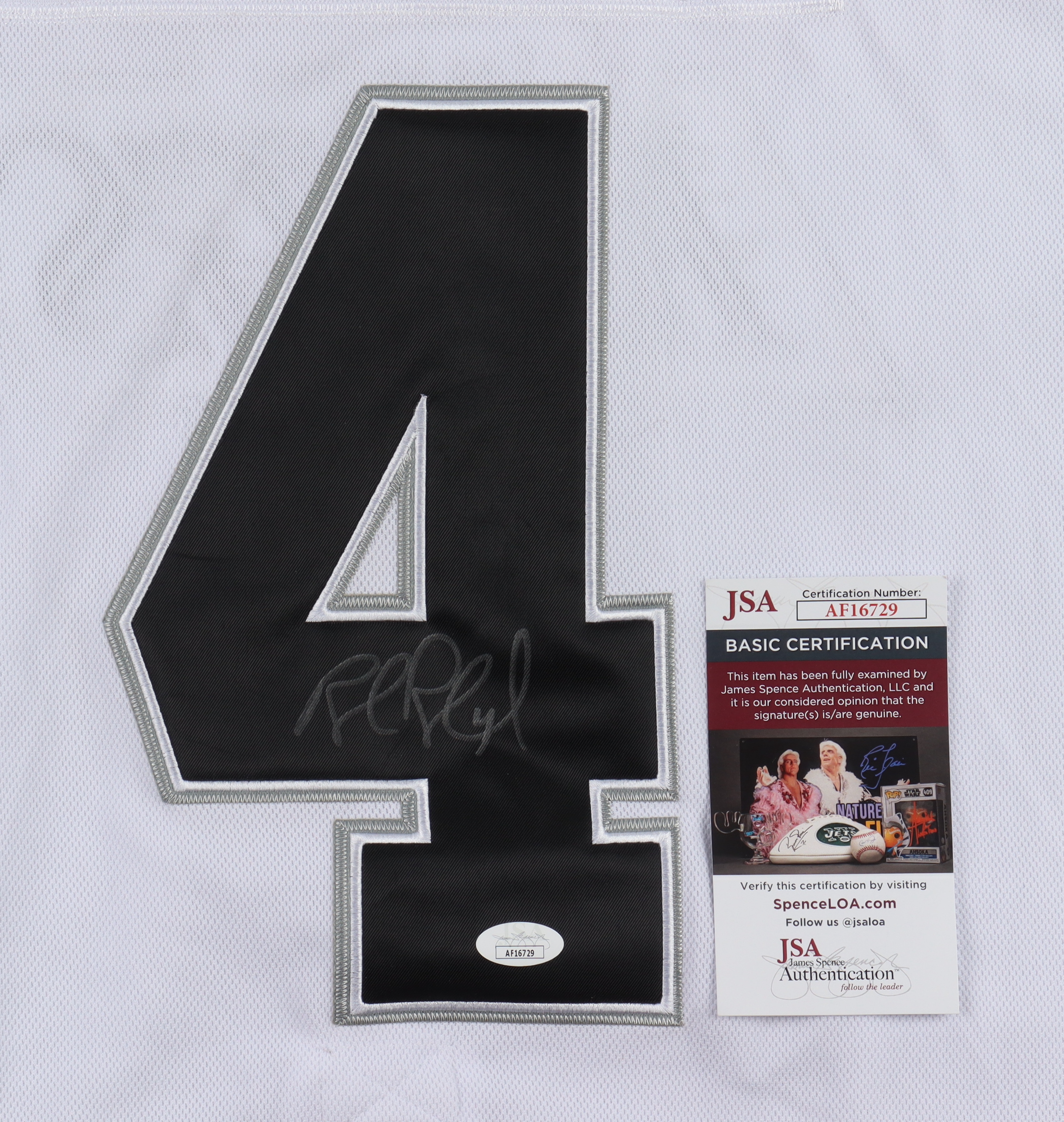 Rob Blake Signed Jersey (JSA) at PristineAuction.com Rob Blake Signed Jersey (JSA) at PristineAuction.com