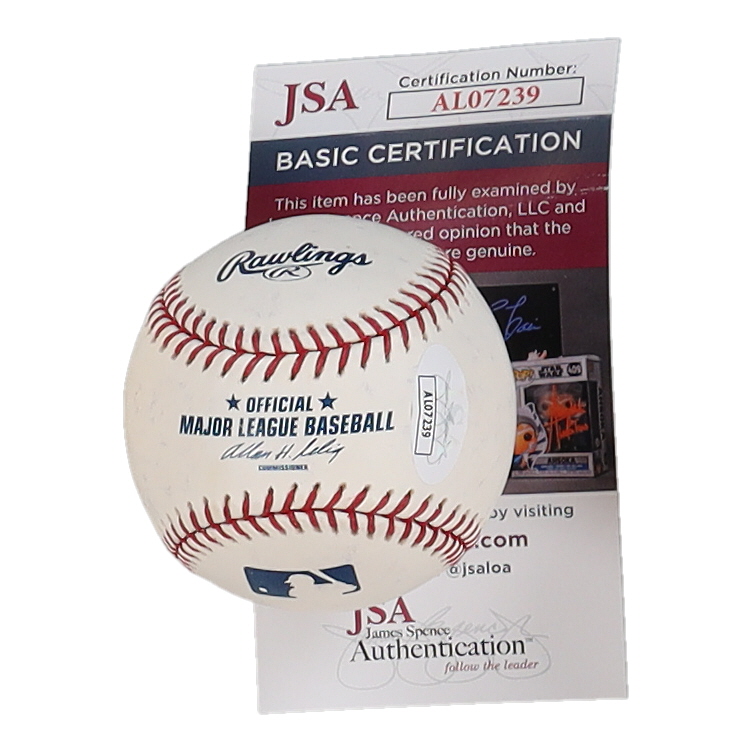 Jack Clark Signed OML Baseball Inscribed "The Ripper" (JSA) at PristineAuction.com Jack Clark Signed OML Baseball Inscribed "The Ripper" (JSA) at PristineAuction.com