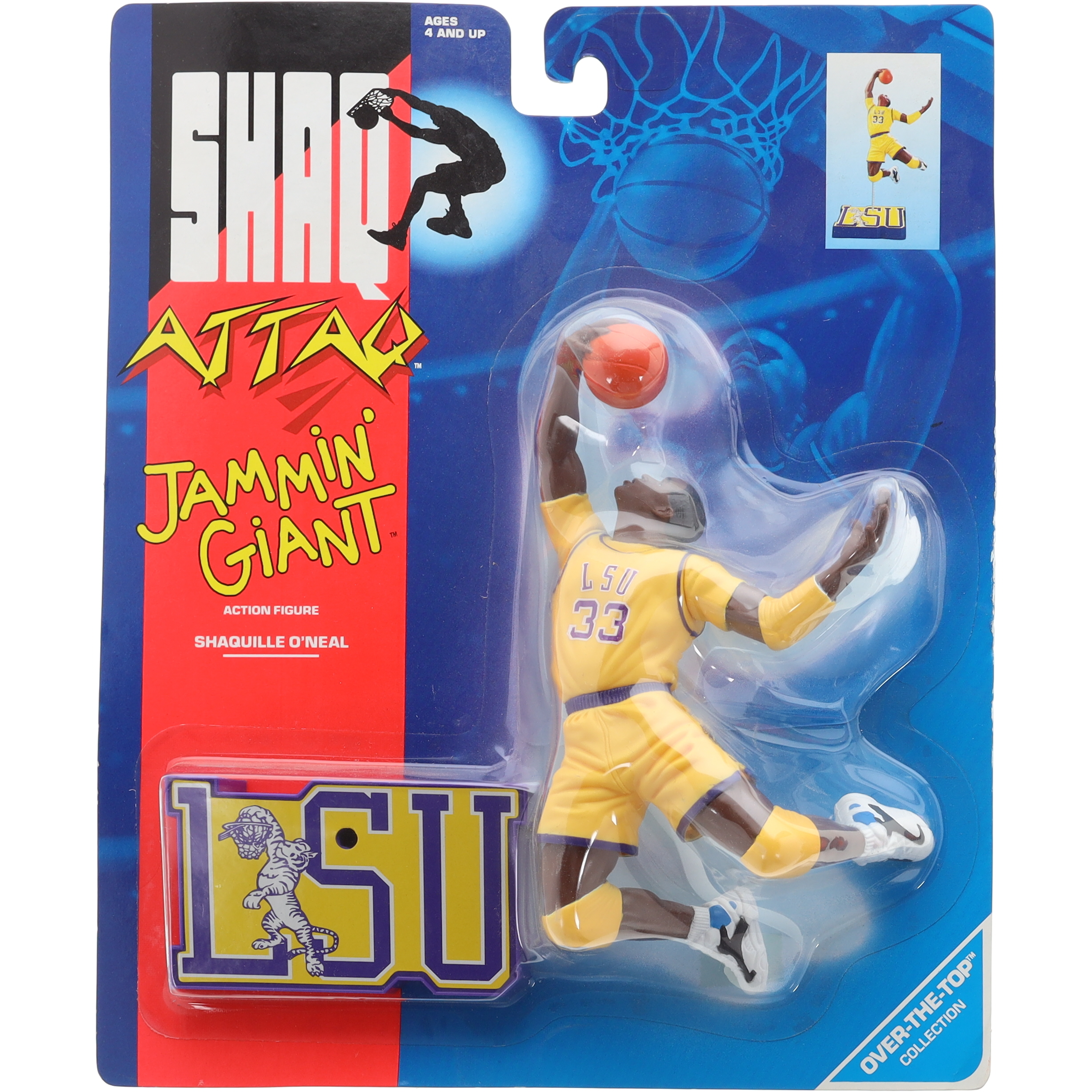 Shaquille O'Neal 1993 Kenner Shaq Attaq Jammin' Giant Action Figure at PristineAuction.com Shaquille O'Neal 1993 Kenner Shaq Attaq Jammin' Giant Action Figure at PristineAuction.com