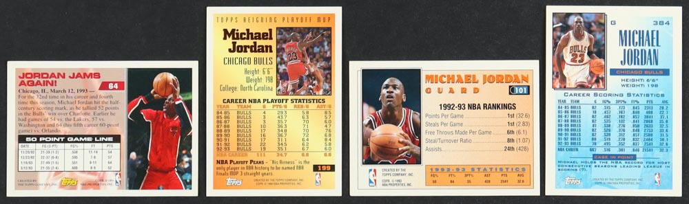 Complete Set Of 396 1993 94 Topps Basketball Cards Pristine Auction