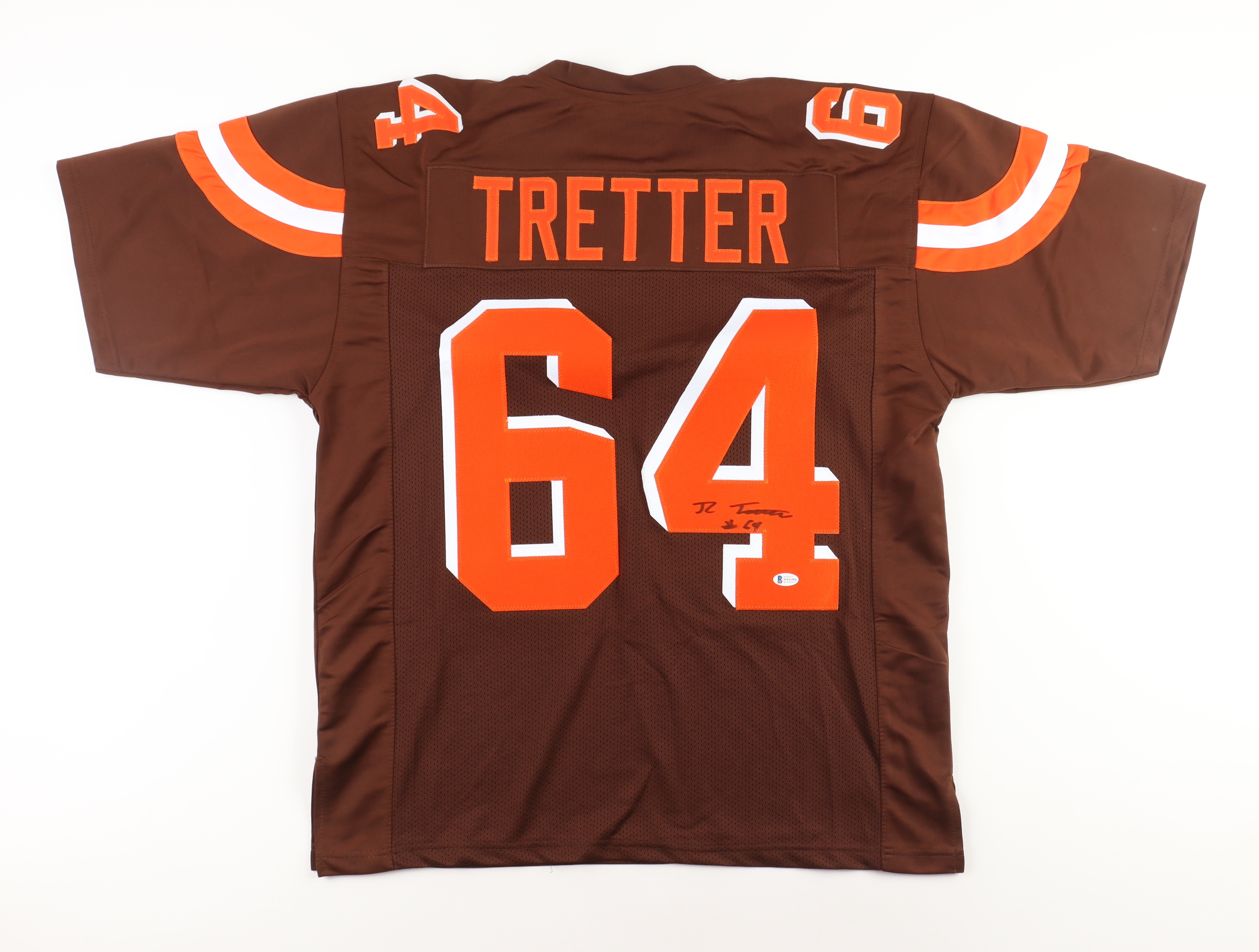 JC Tretter Signed Jersey (Beckett) at PristineAuction.com JC Tretter Signed Jersey (Beckett) at PristineAuction.com