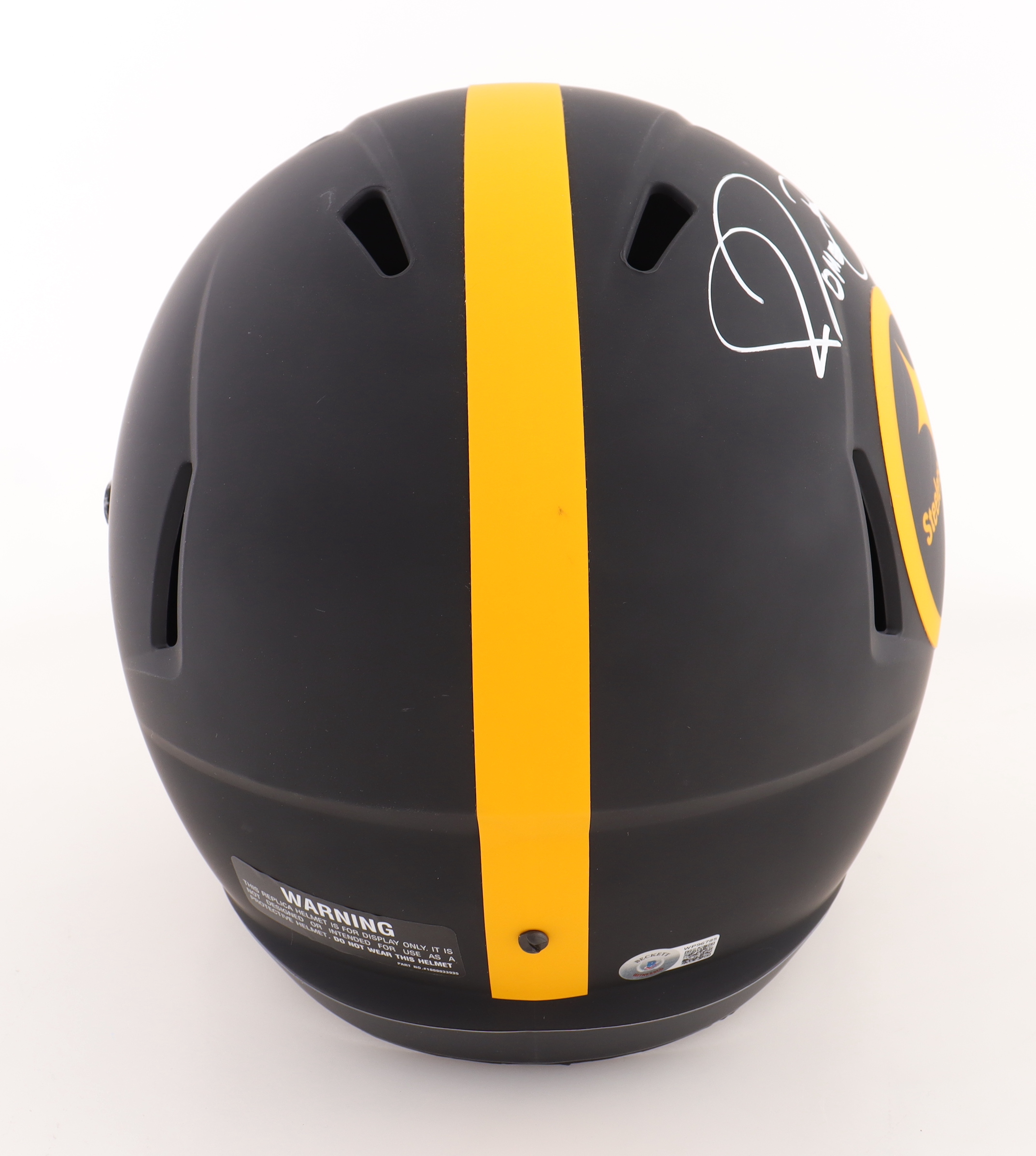 Jerome Bettis Signed Steelers Full-Size Eclipse Alternate Speed Helmet (Beckett) at PristineAuction.com Jerome Bettis Signed Steelers Full-Size Eclipse Alternate Speed Helmet (Beckett) at PristineAuction.com