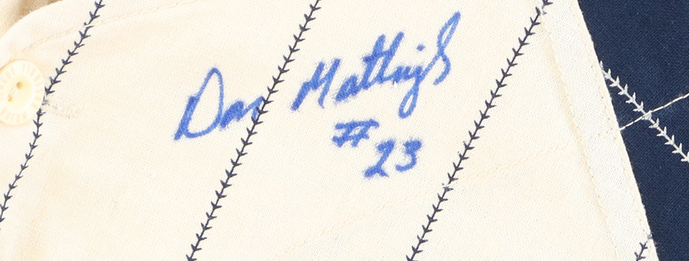 Don Mattingly Signed Yankees Jersey (Beckett) at PristineAuction.com Don Mattingly Signed Yankees Jersey (Beckett) at PristineAuction.com