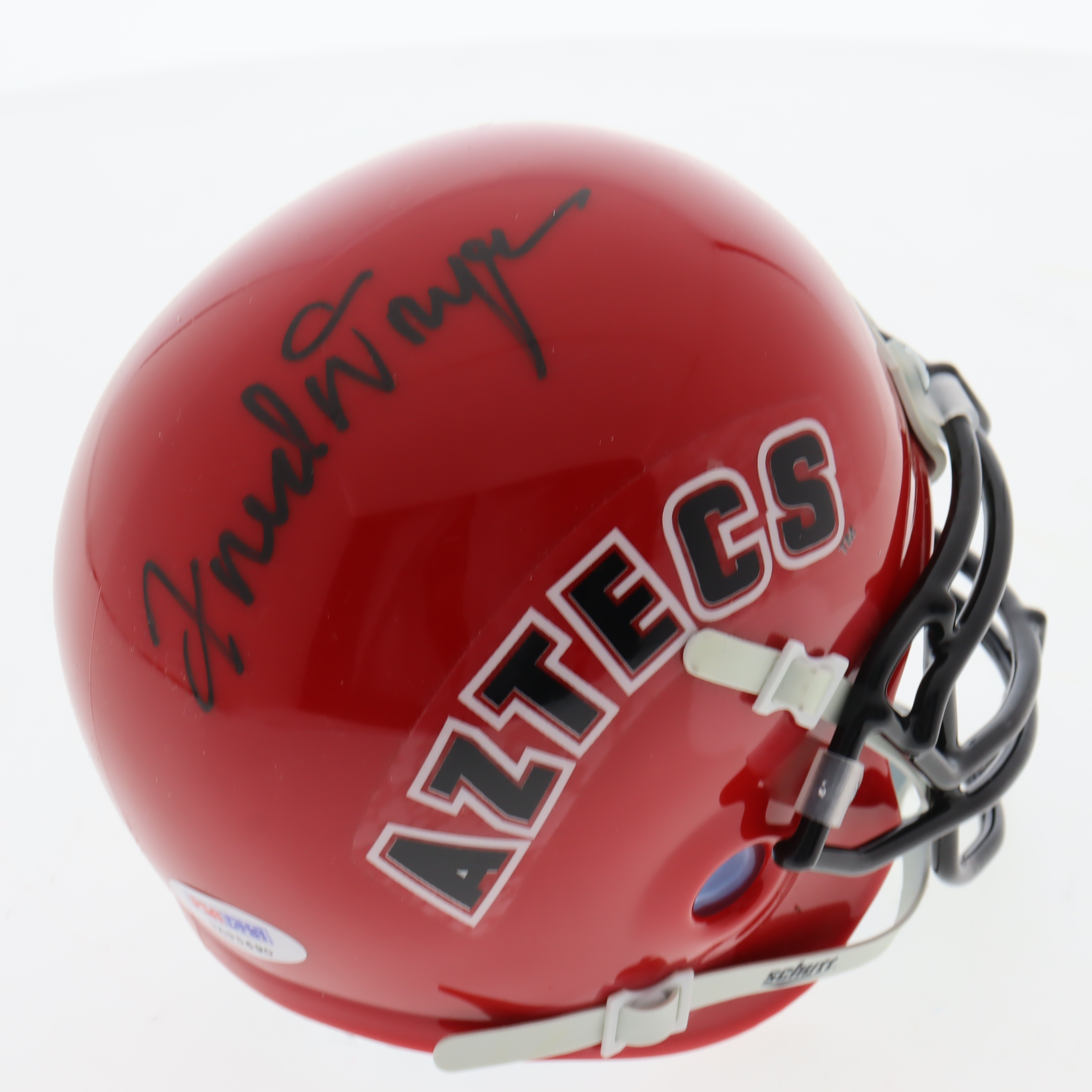 Fred Dryer Signed San Diego State Aztecs Mini Helmet (PSA) at PristineAuction.com Fred Dryer Signed San Diego State Aztecs Mini Helmet (PSA) at PristineAuction.com
