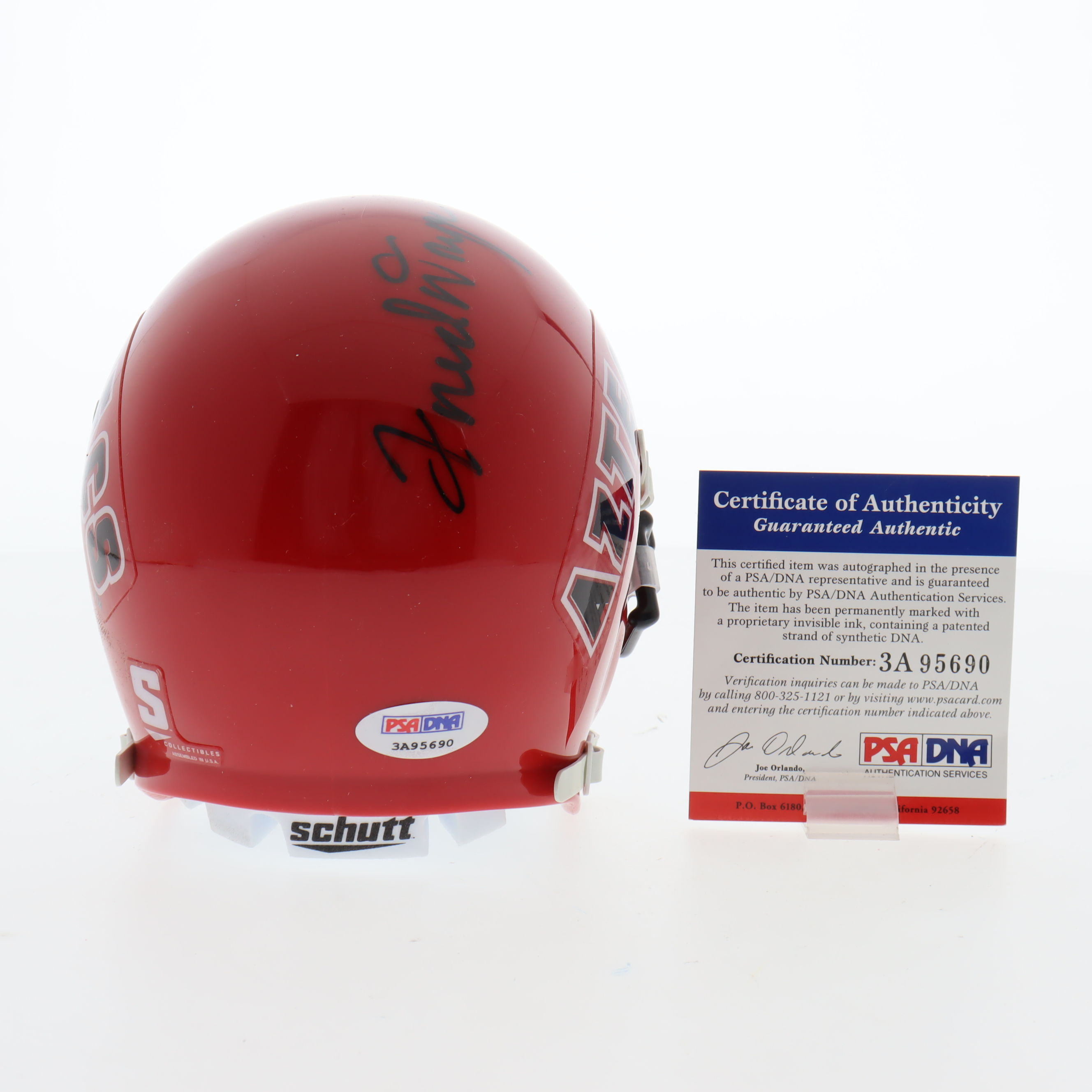Fred Dryer Signed San Diego State Aztecs Mini Helmet (PSA) at PristineAuction.com Fred Dryer Signed San Diego State Aztecs Mini Helmet (PSA) at PristineAuction.com