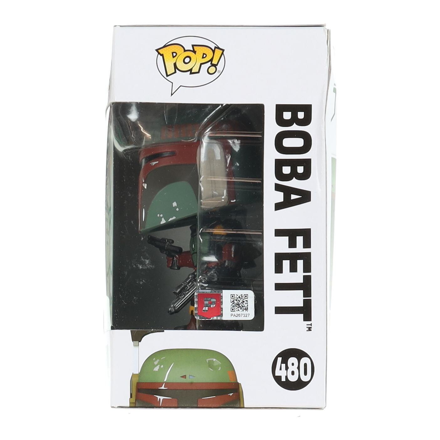 Daniel Logan Signed "Star Wars" Boba Fett #480 Funko Pop! Bobble-Head Vinyl Figure Inscribed "Boba Fett" (PA) at PristineAuction.com Daniel Logan Signed "Star Wars" Boba Fett #480 Funko Pop! Bobble-Head Vinyl Figure Inscribed "Boba Fett" (PA) at PristineAuction.com