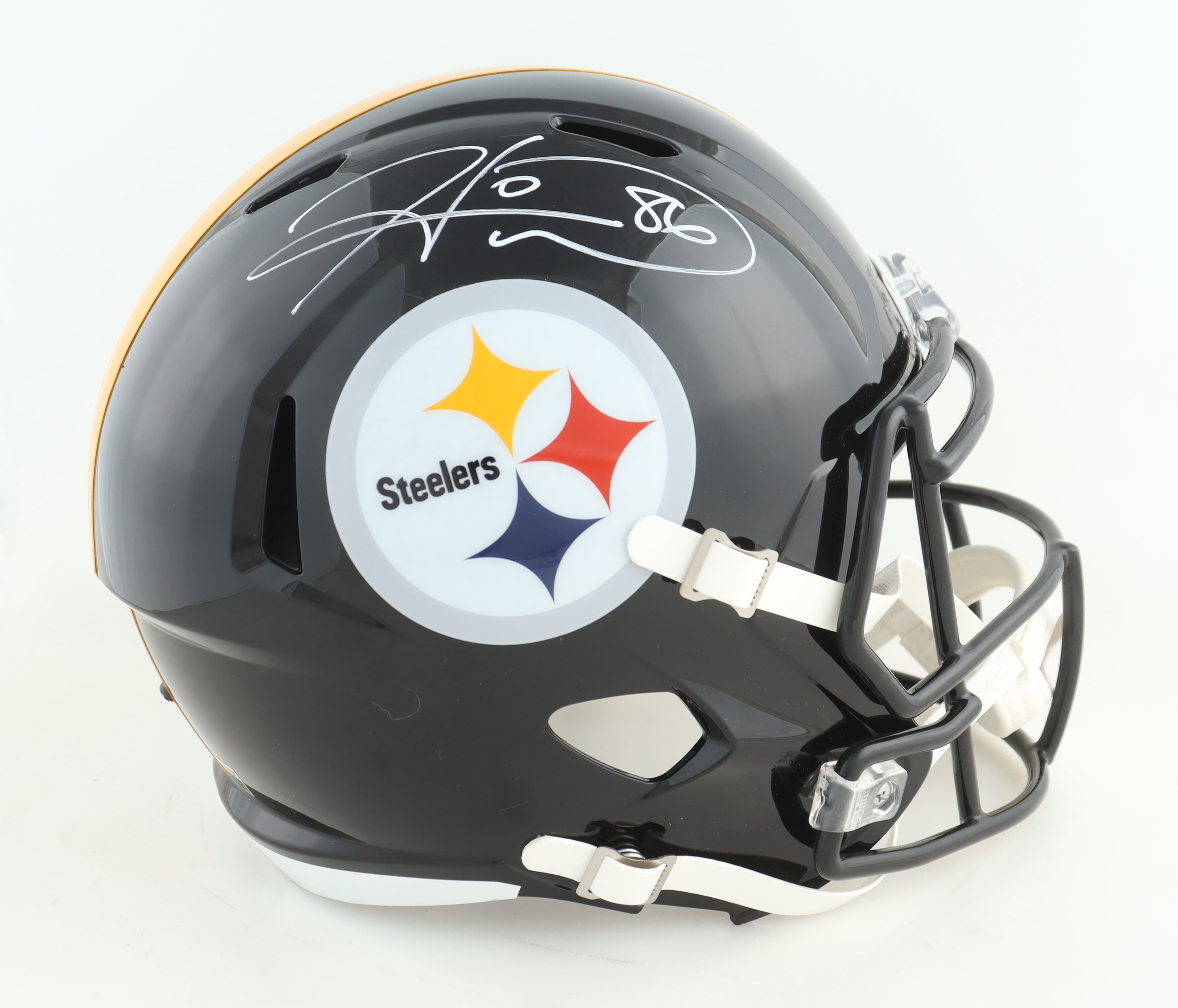 Hines Ward Signed Steelers Full-Size Speed Helmet (TSE) at PristineAuction.com Hines Ward Signed Steelers Full-Size Speed Helmet (TSE) at PristineAuction.com