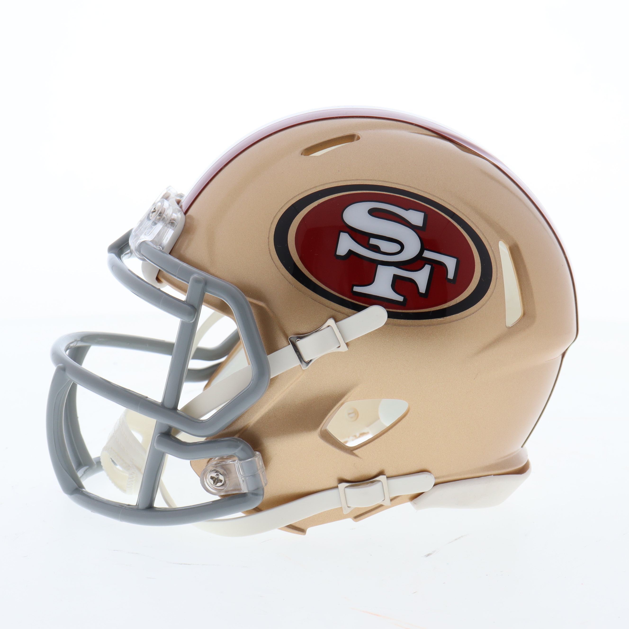 Raheem Mostert Signed 49ers Speed Mini Helmet (Fanatics) at PristineAuction.com Raheem Mostert Signed 49ers Speed Mini Helmet (Fanatics) at PristineAuction.com