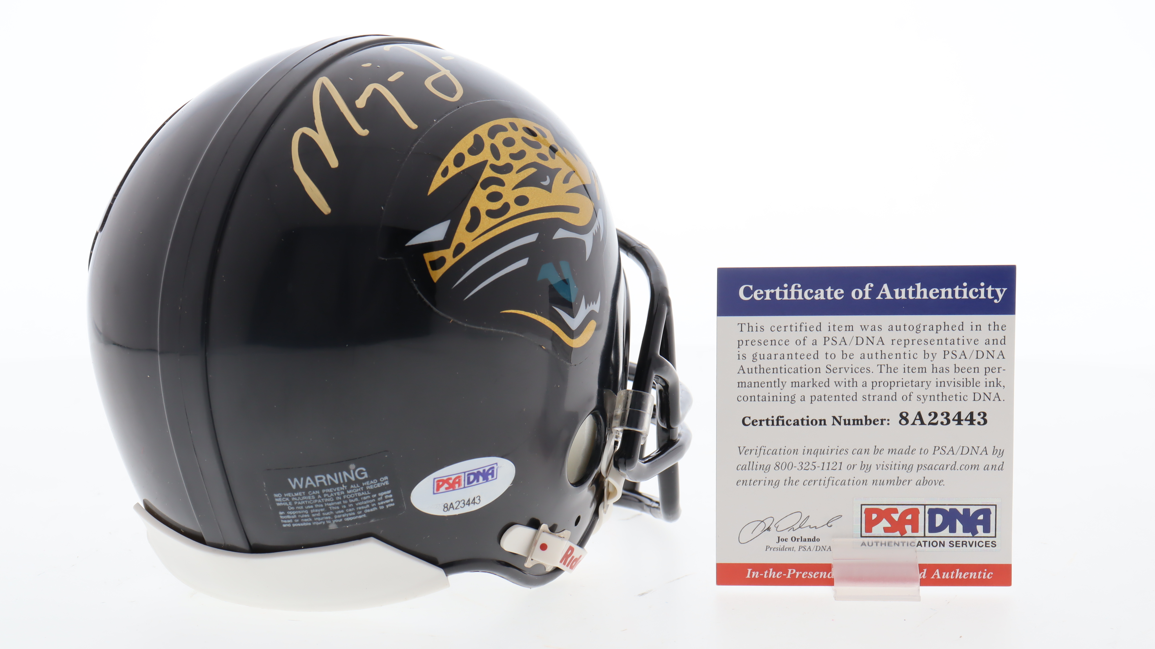 Marqise Lee Signed Jaguars Mini Helmet (PSA) at PristineAuction.com Marqise Lee Signed Jaguars Mini Helmet (PSA) at PristineAuction.com