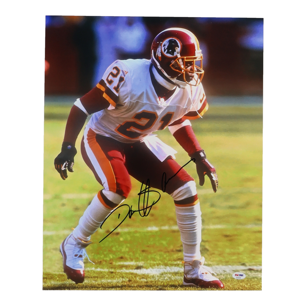 Deion Sanders Signed Redskins 16x20 Photo (PSA) Pristine Auction