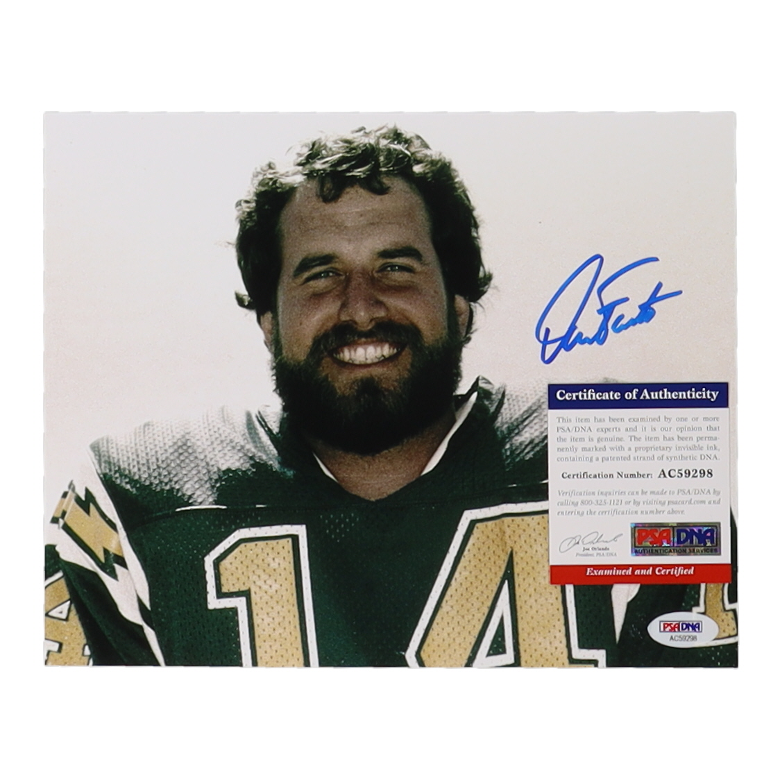 Dan Fouts Signed Oregon Ducks 8x10 Photo (PSA) at PristineAuction.com Dan Fouts Signed Oregon Ducks 8x10 Photo (PSA) at PristineAuction.com