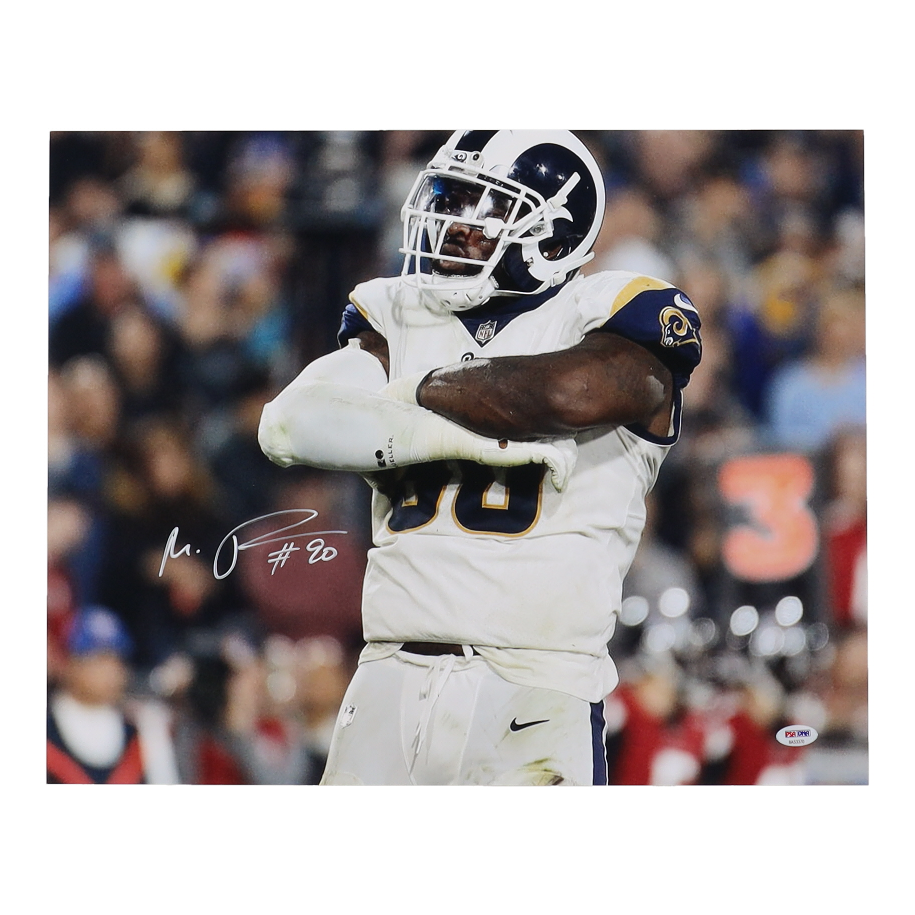 Michael Brockers Signed Rams 16x20 Photo (PSA) at PristineAuction.com Michael Brockers Signed Rams 16x20 Photo (PSA) at PristineAuction.com