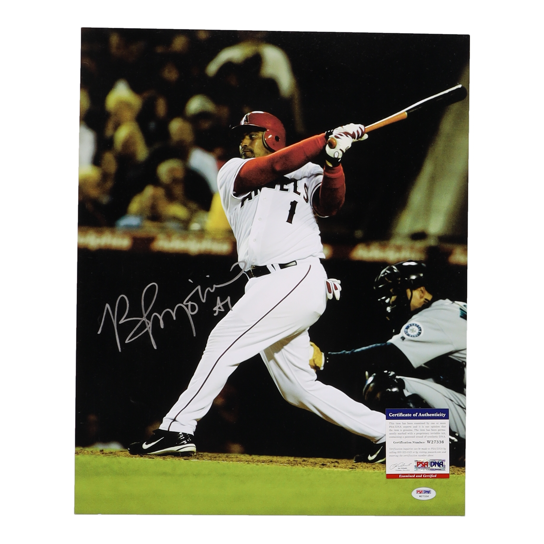 Bengie Molina Signed Angels 16x20 Photo (PSA) at PristineAuction.com Bengie Molina Signed Angels 16x20 Photo (PSA) at PristineAuction.com