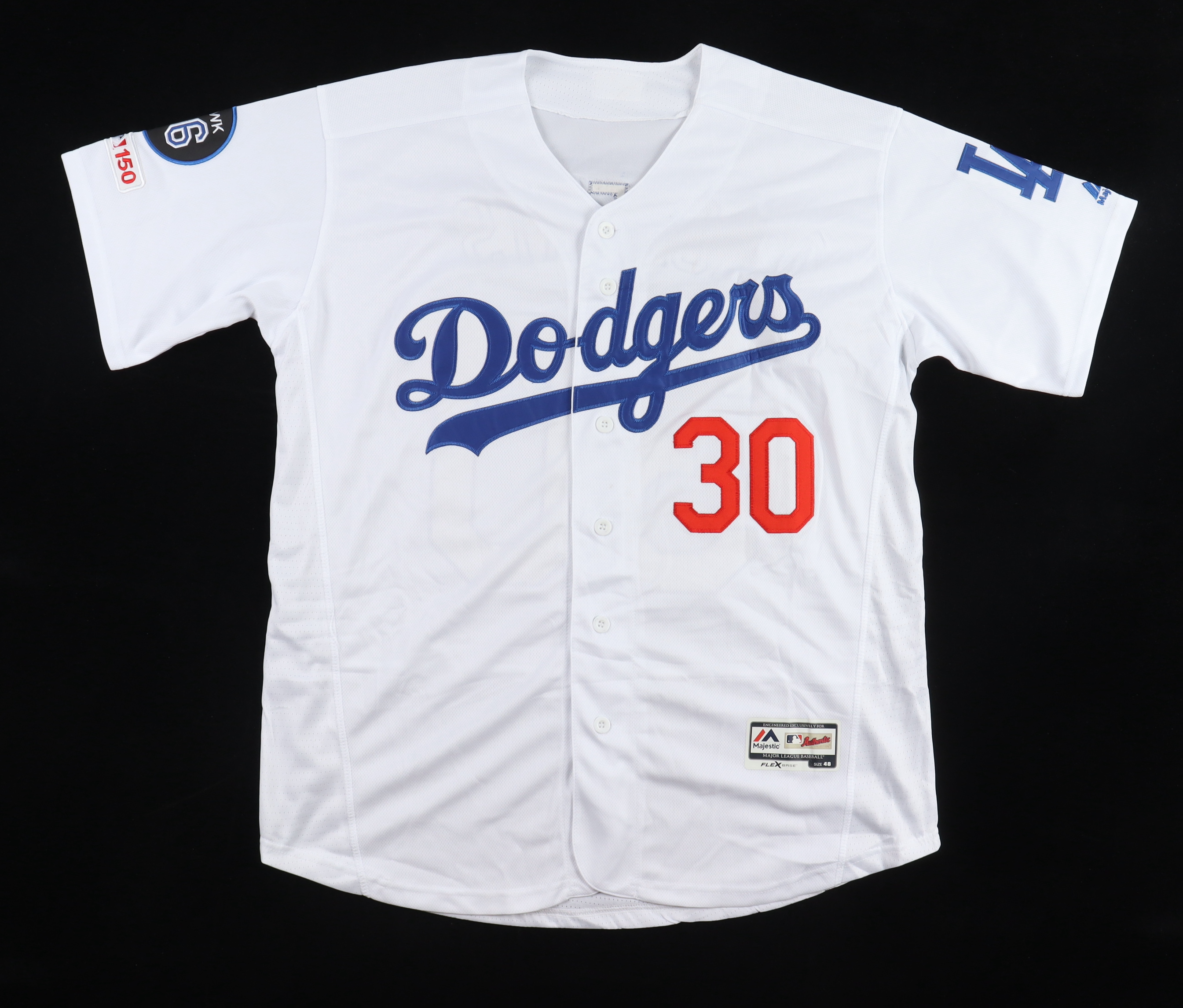 Dave Roberts Signed Dodgers Jersey Inscribed "2016 NL MOY" (PSA) at PristineAuction.com Dave Roberts Signed Dodgers Jersey Inscribed "2016 NL MOY" (PSA) at PristineAuction.com