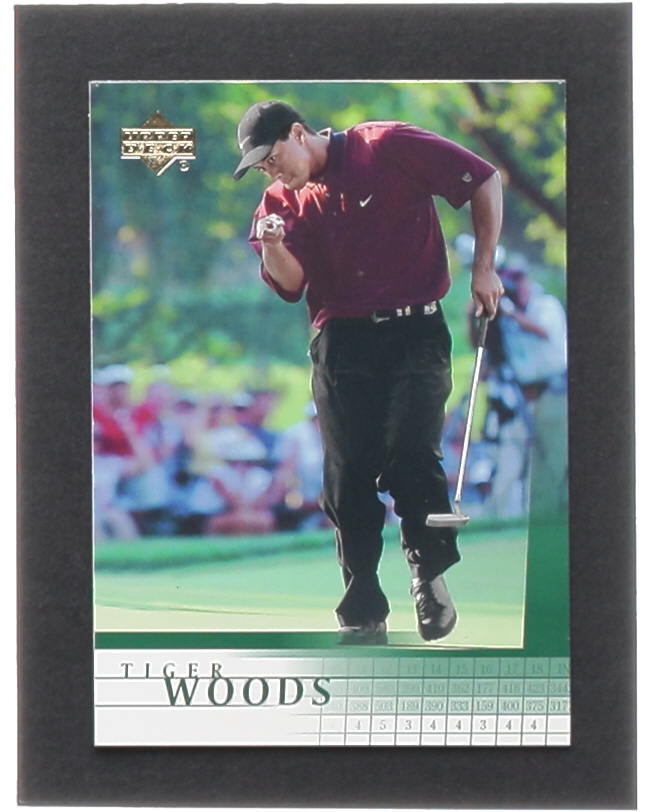 Tiger Woods 2001 Upper Deck #1 RC at PristineAuction.com Tiger Woods 2001 Upper Deck #1 RC at PristineAuction.com