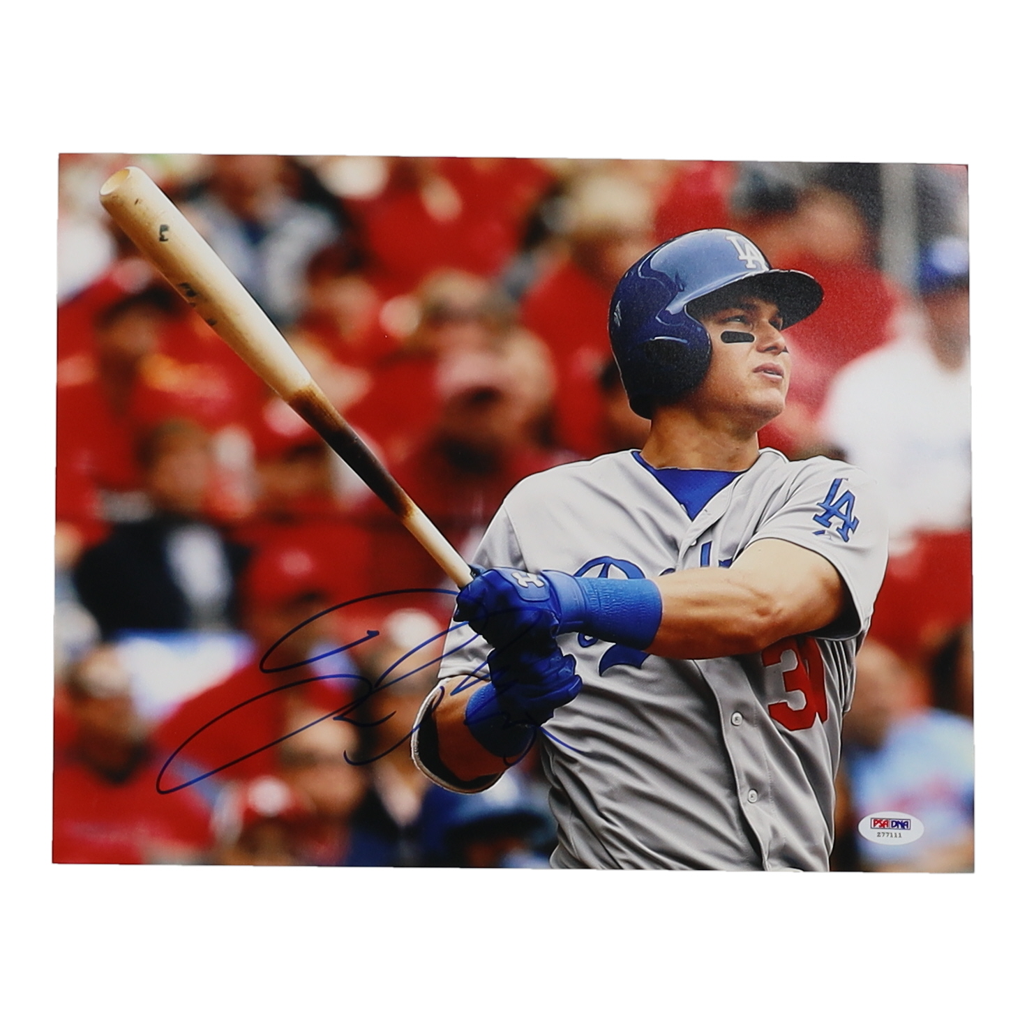 Joc Pederson Signed Dodgers 11x14 Photo (PSA) at PristineAuction.com Joc Pederson Signed Dodgers 11x14 Photo (PSA) at PristineAuction.com