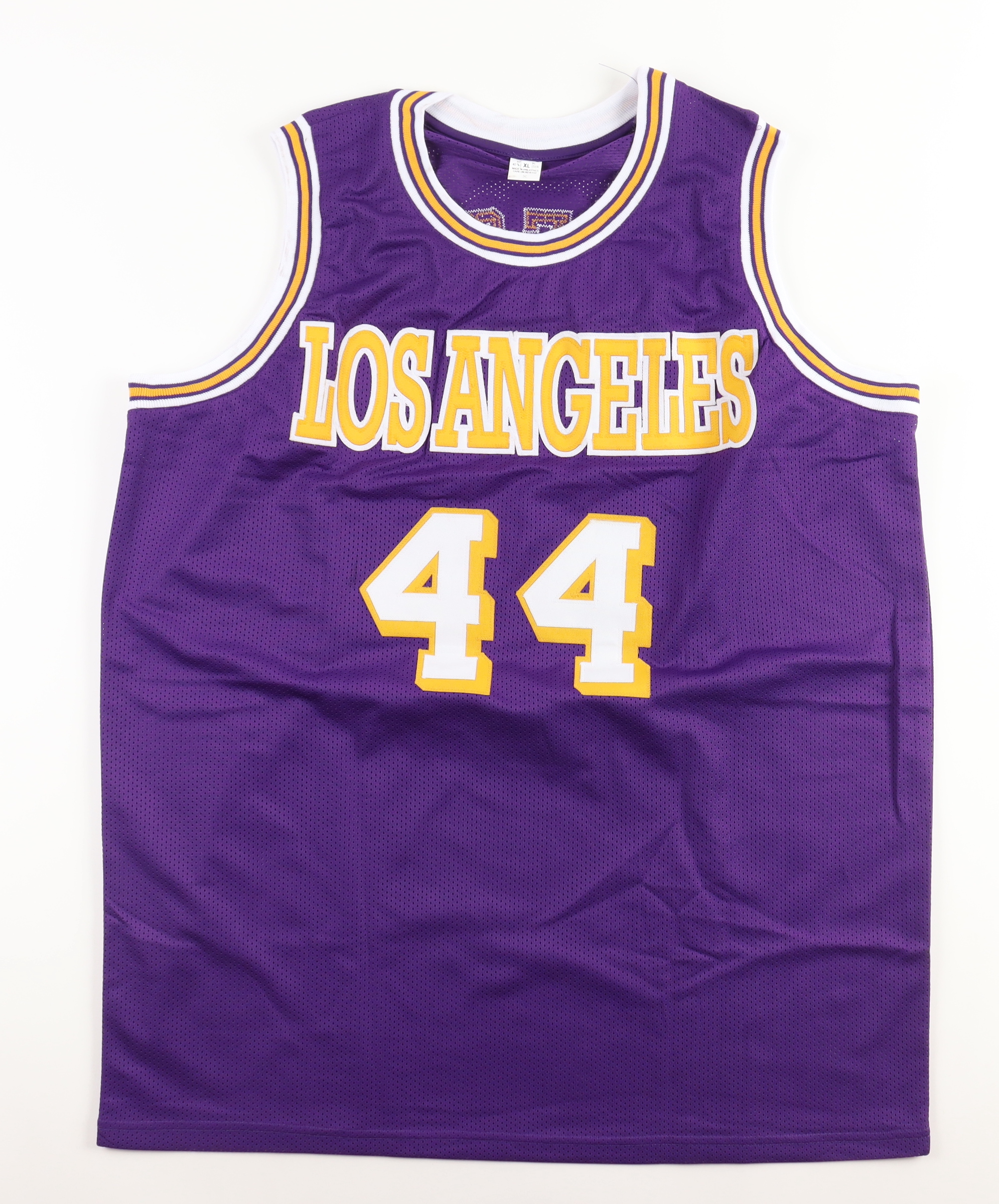 Jerry West Signed Jersey (JSA) at PristineAuction.com Jerry West Signed Jersey (JSA) at PristineAuction.com