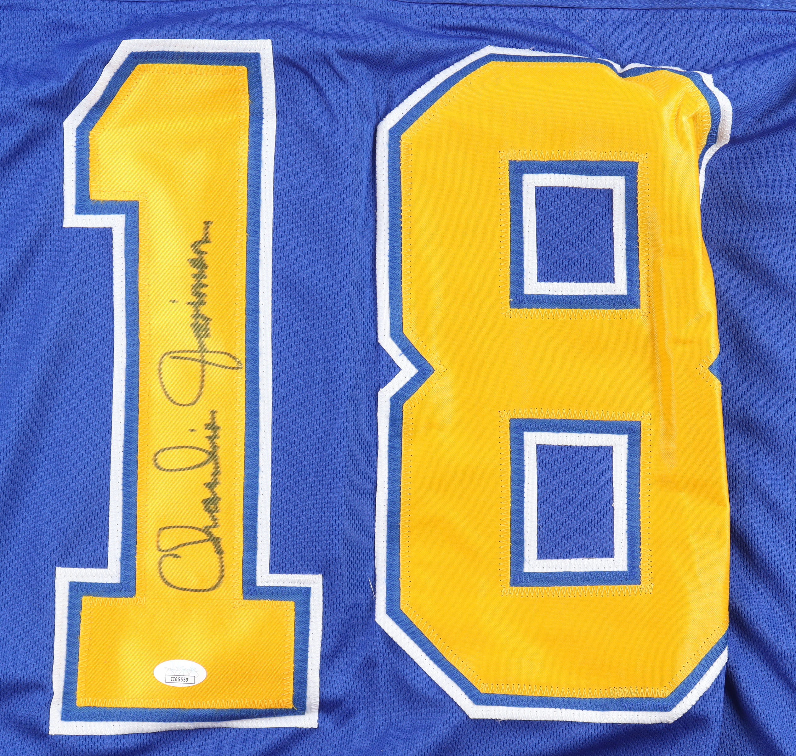 Charlie Joiner Signed Jersey (JSA) at PristineAuction.com Charlie Joiner Signed Jersey (JSA) at PristineAuction.com