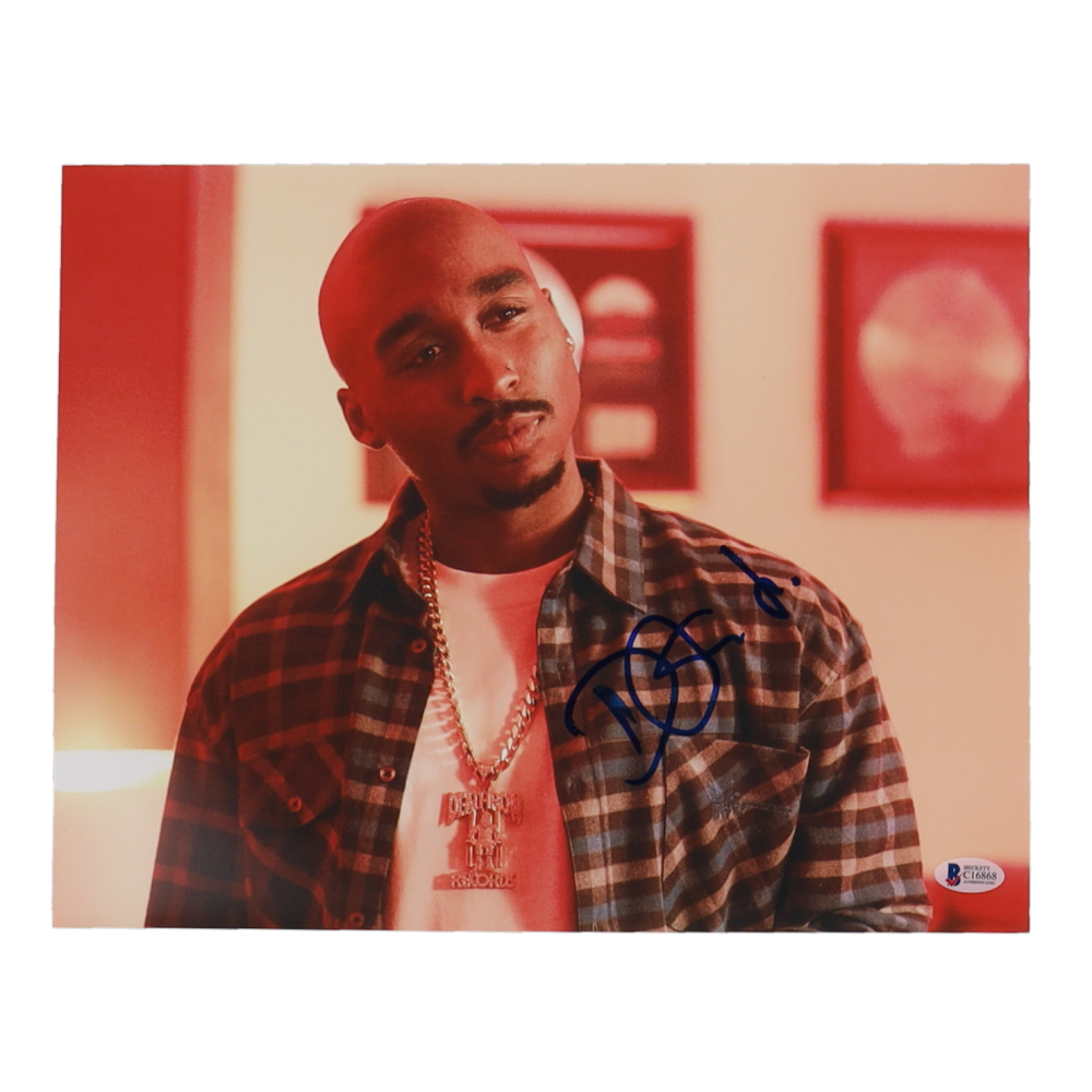 Demetrius Shipp Jr. Signed "All Eyez On Me" 11x14 Photo (Beckett ...