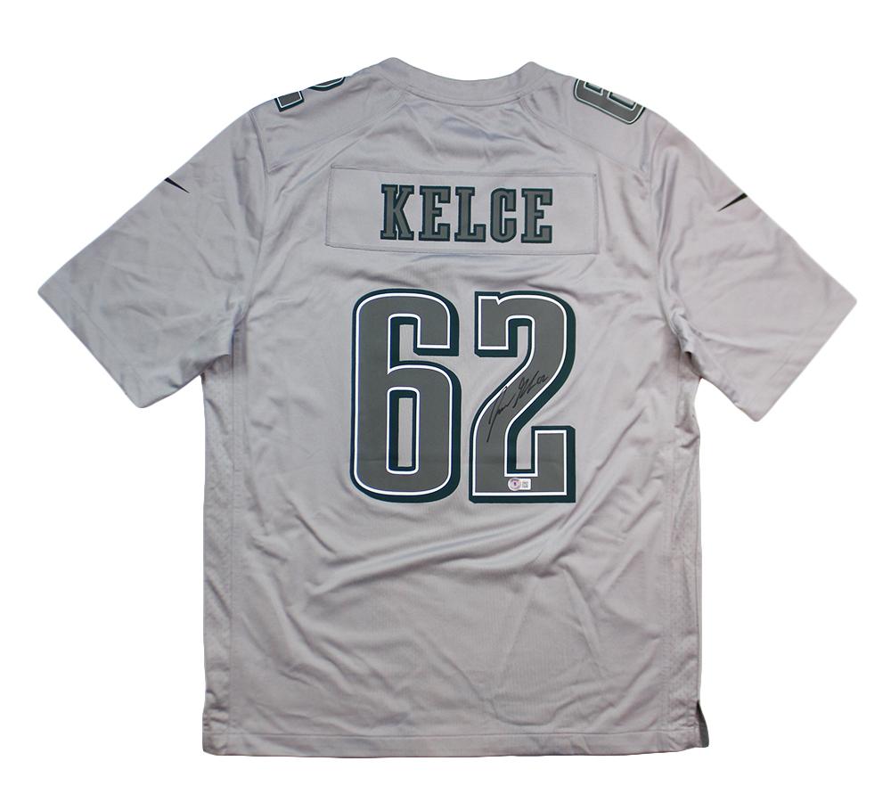 Jason Kelce Signed Jersey with Super Bowl Patch (Beckett) at PristineAuction.com Jason Kelce Signed Jersey with Super Bowl Patch (Beckett) at PristineAuction.com