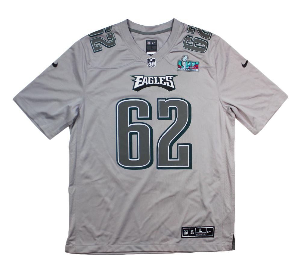 Jason Kelce Signed Jersey with Super Bowl Patch (Beckett) at PristineAuction.com Jason Kelce Signed Jersey with Super Bowl Patch (Beckett) at PristineAuction.com