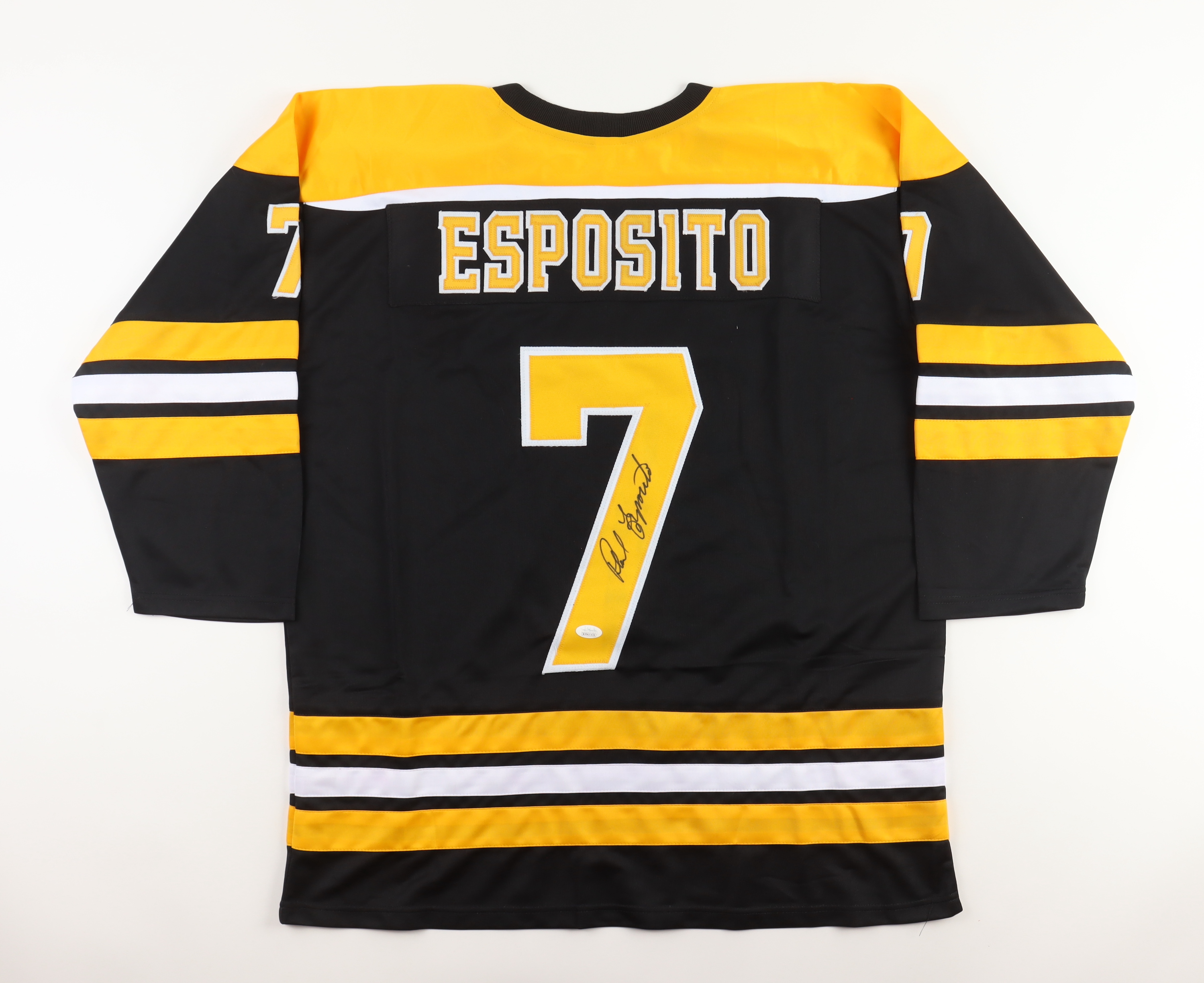 Phil Esposito Signed Jersey (JSA) at PristineAuction.com Phil Esposito Signed Jersey (JSA) at PristineAuction.com