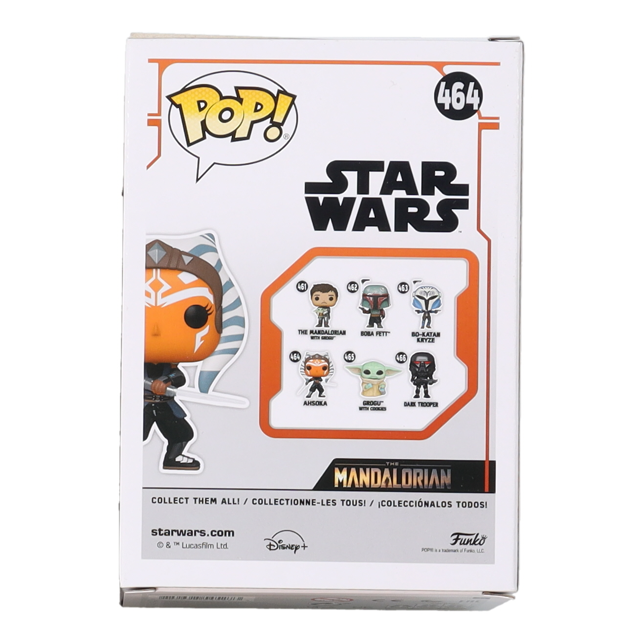 Rosario Dawson Signed "Star Wars" #464 Ahsoka Funko Pop! Vinyl Figure (AutographCOA) at PristineAuction.com Rosario Dawson Signed "Star Wars" #464 Ahsoka Funko Pop! Vinyl Figure (AutographCOA) at PristineAuction.com