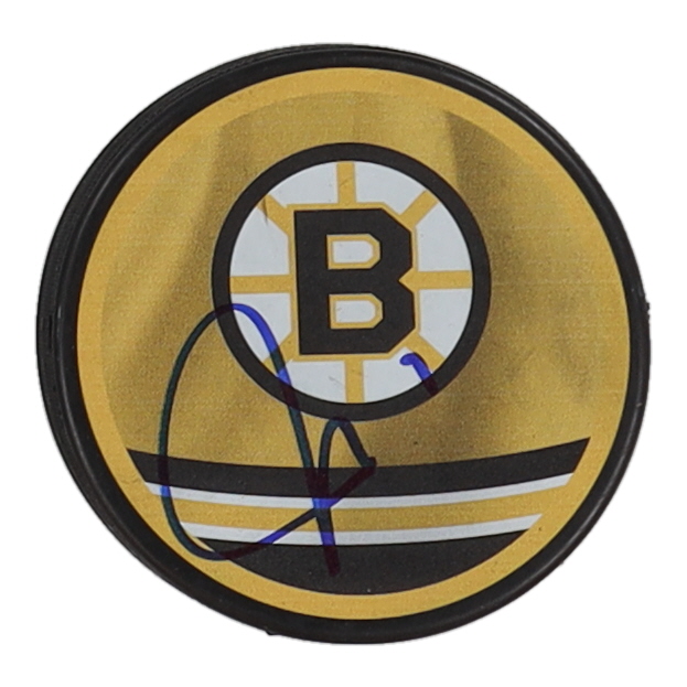 Jeremy Swayman Signed Bruins Logo Hockey Puck (JSA) at PristineAuction.com Jeremy Swayman Signed Bruins Logo Hockey Puck (JSA) at PristineAuction.com