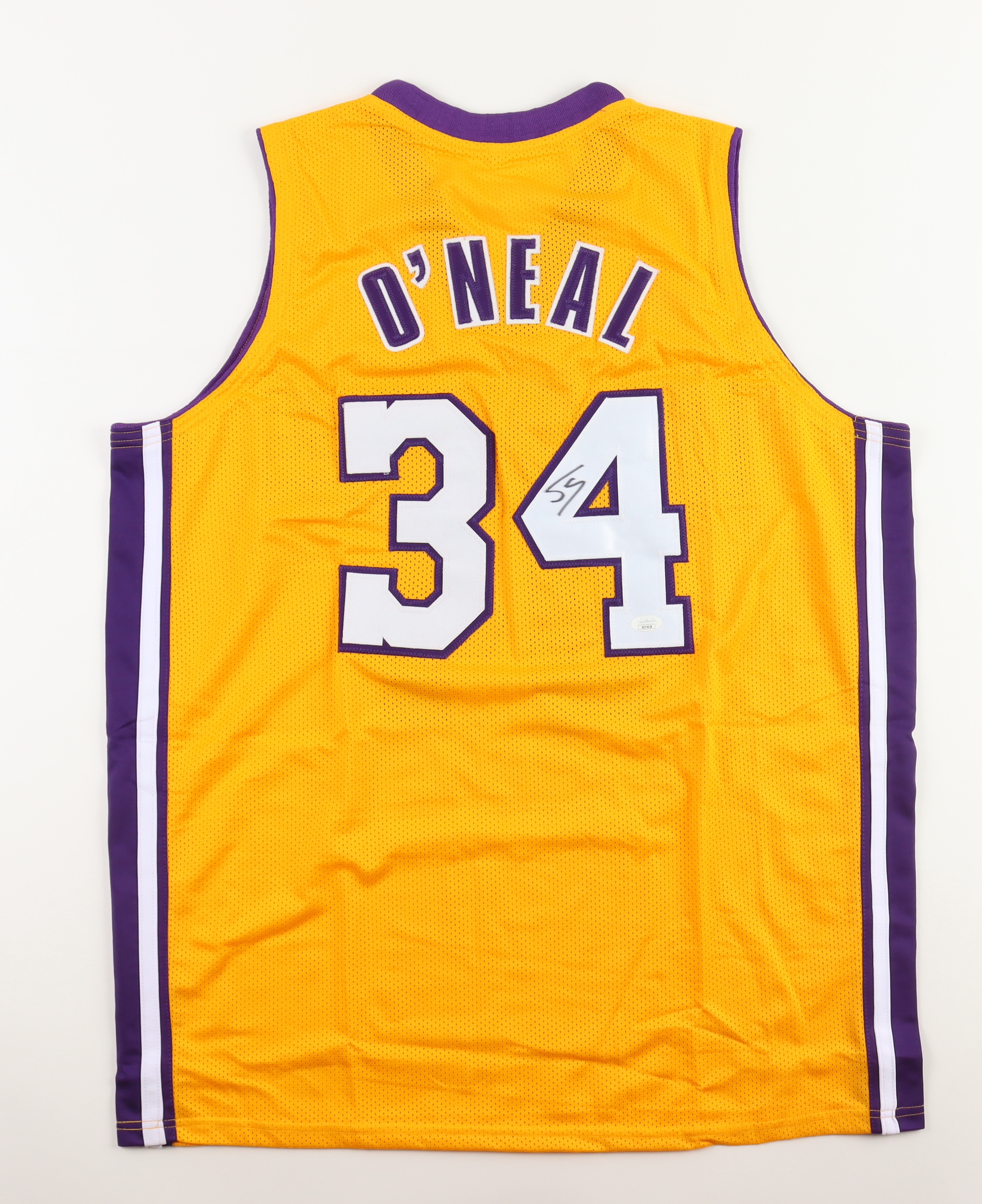 Shaquille O'Neal Signed Jersey (JSA) at PristineAuction.com Shaquille O'Neal Signed Jersey (JSA) at PristineAuction.com