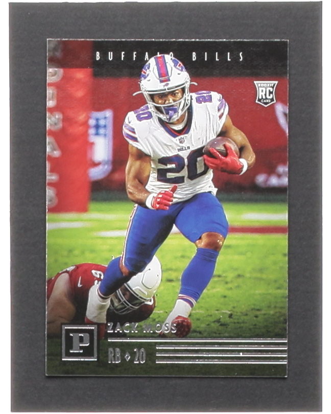 Zack Moss 2020 Panini #26 RC at PristineAuction.com Zack Moss 2020 Panini #26 RC at PristineAuction.com