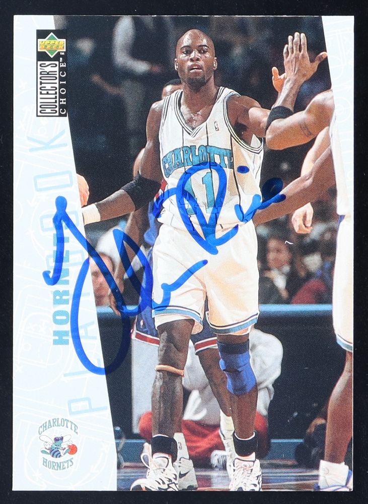Glen Rice Signed 1996-97 Collector's Choice #369 (JSA)