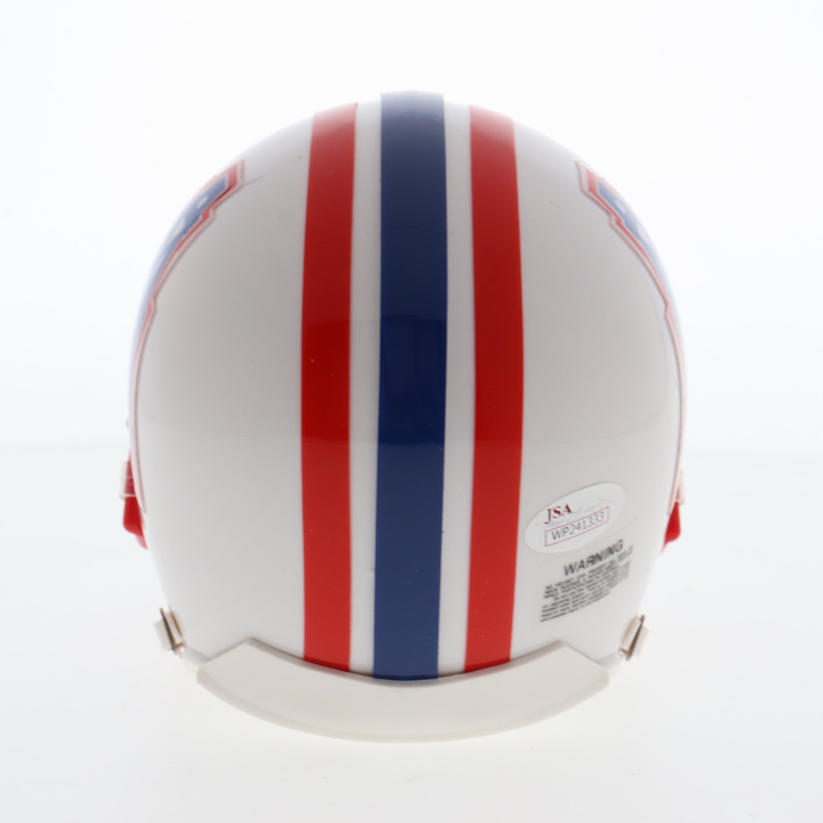 Bruce Matthews Signed Oilers Mini Helmet Inscribed "HOF 07" (JSA) at PristineAuction.com Bruce Matthews Signed Oilers Mini Helmet Inscribed "HOF 07" (JSA) at PristineAuction.com