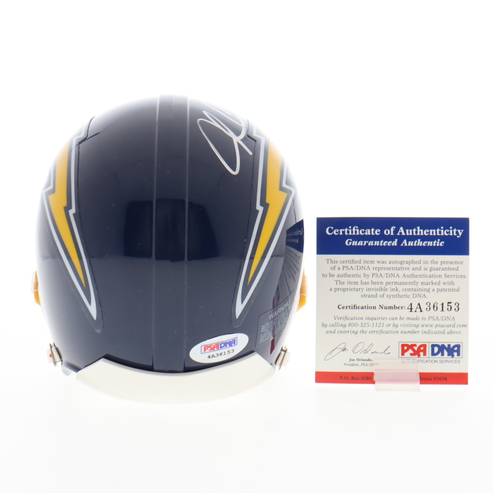 John Cappelletti Signed Chargers Mini Helmet (PSA) at PristineAuction.com John Cappelletti Signed Chargers Mini Helmet (PSA) at PristineAuction.com