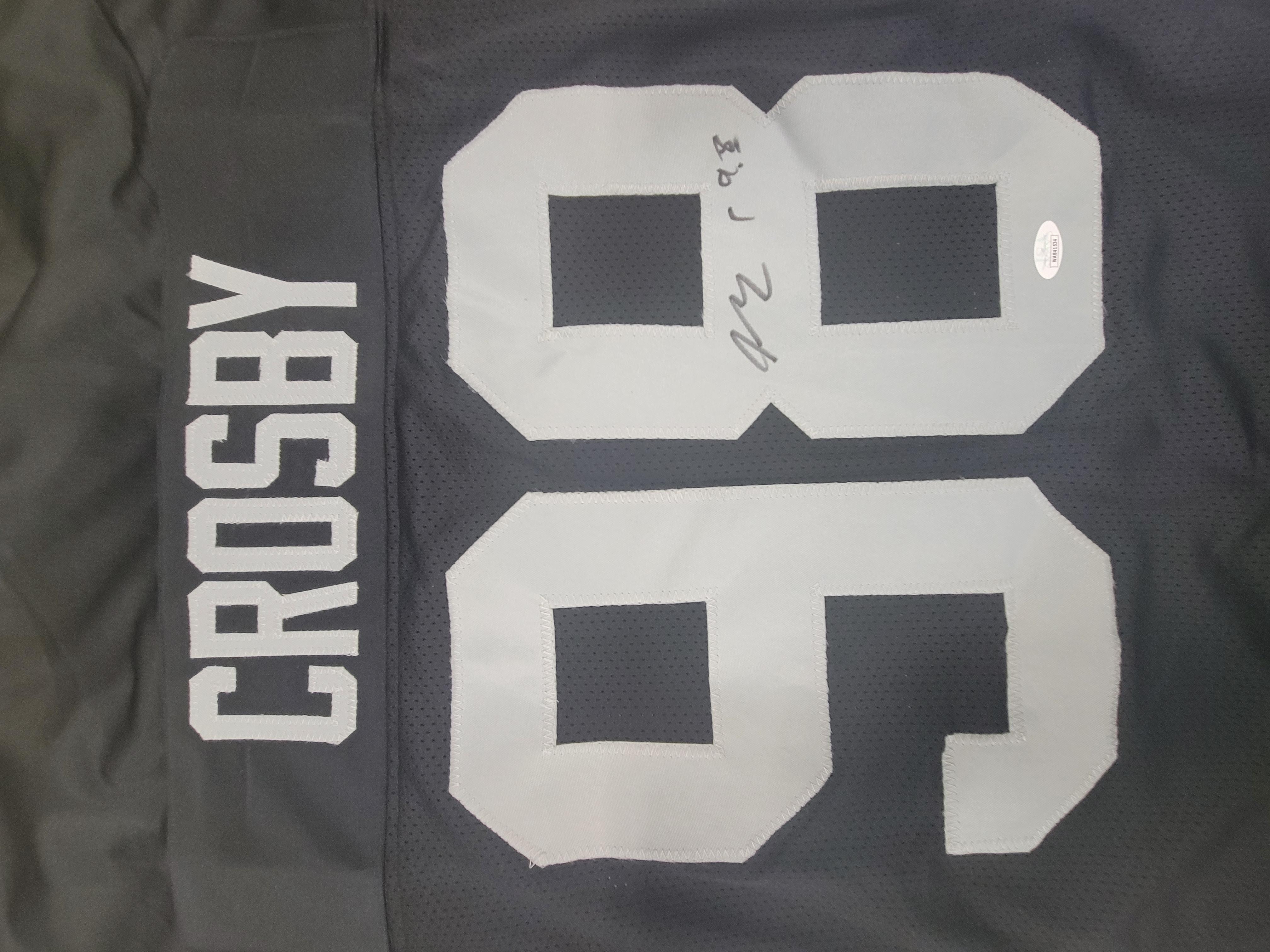 Maxx Crosby Signed Jersey (JSA) at PristineAuction.com Maxx Crosby Signed Jersey (JSA) at PristineAuction.com