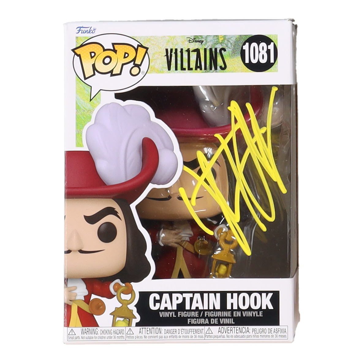 Dustin Hoffman Signed "Disney Villains" #1081 Captain Hook Funko Pop! Vinyl Figure (Beckett) at PristineAuction.com Dustin Hoffman Signed "Disney Villains" #1081 Captain Hook Funko Pop! Vinyl Figure (Beckett) at PristineAuction.com
