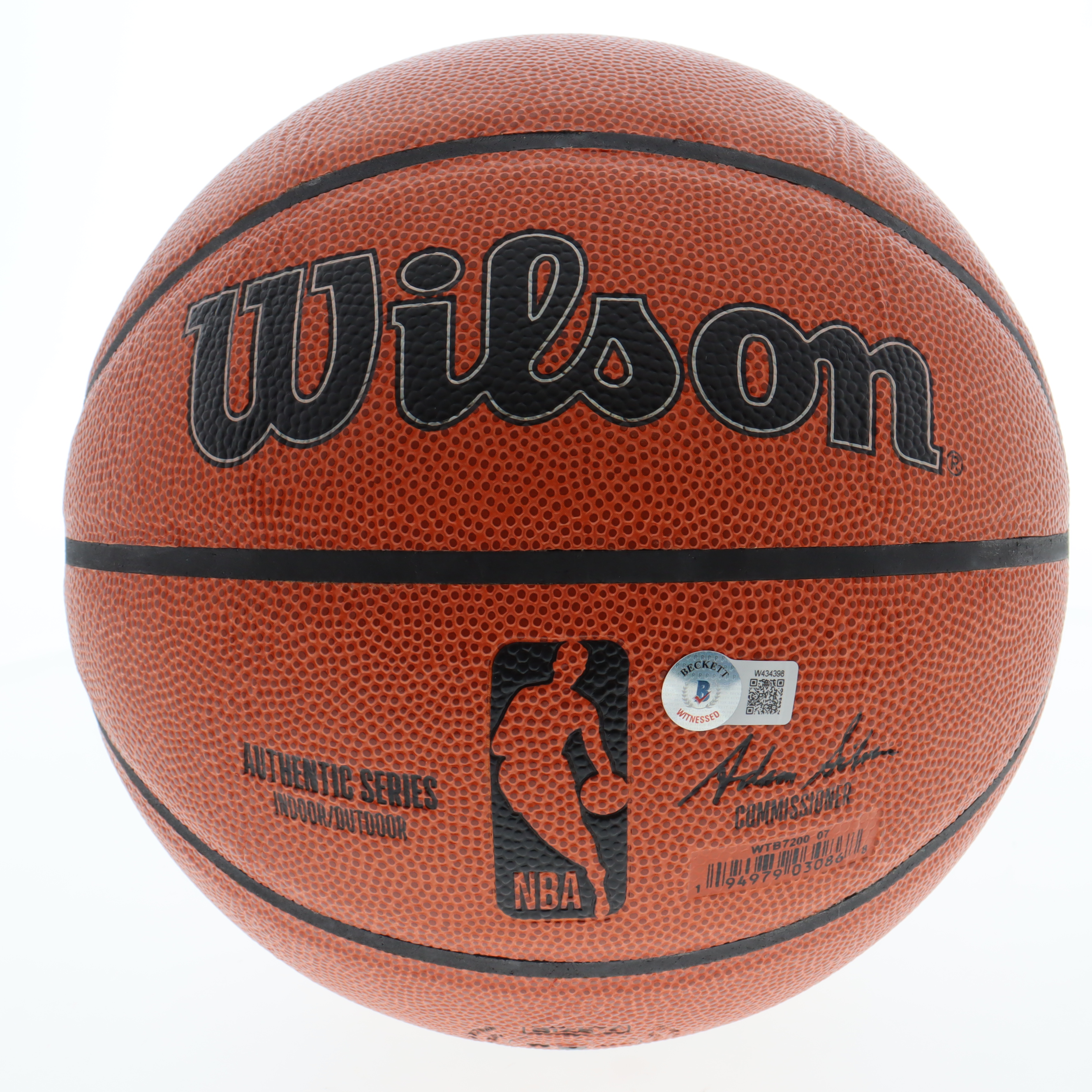 Shawn Kemp Signed NBA Basketball (Beckett) at PristineAuction.com Shawn Kemp Signed NBA Basketball (Beckett) at PristineAuction.com