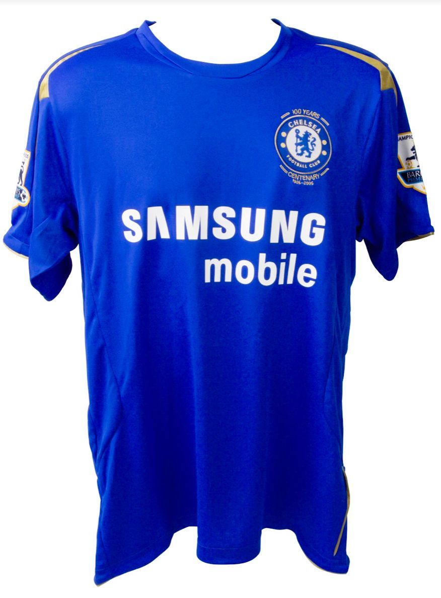 John Terry Signed Chelsea Champions League Jersey (Beckett) at PristineAuction.com John Terry Signed Chelsea Champions League Jersey (Beckett) at PristineAuction.com