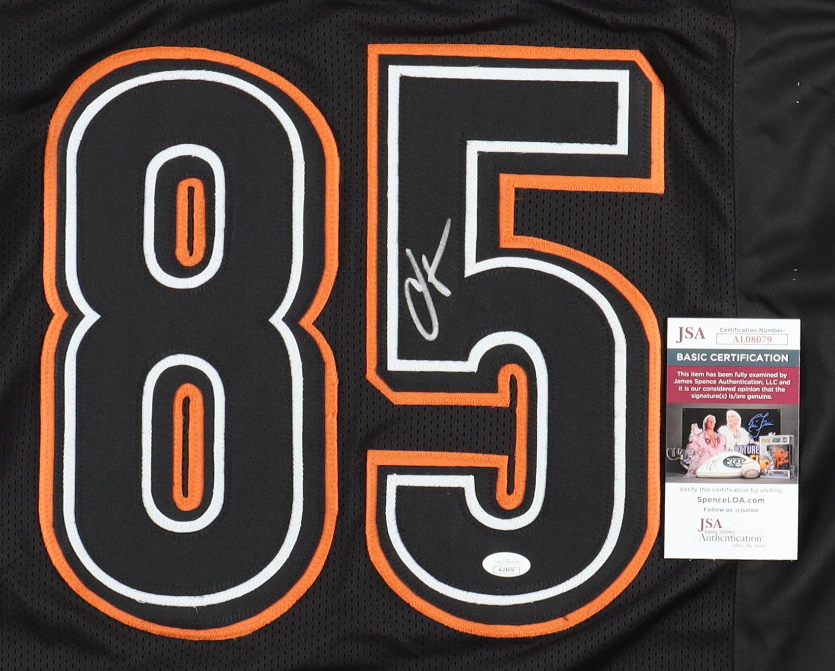 Chad "Ochocinco" Johnson Signed Jersey (JSA) at PristineAuction.com Chad "Ochocinco" Johnson Signed Jersey (JSA) at PristineAuction.com