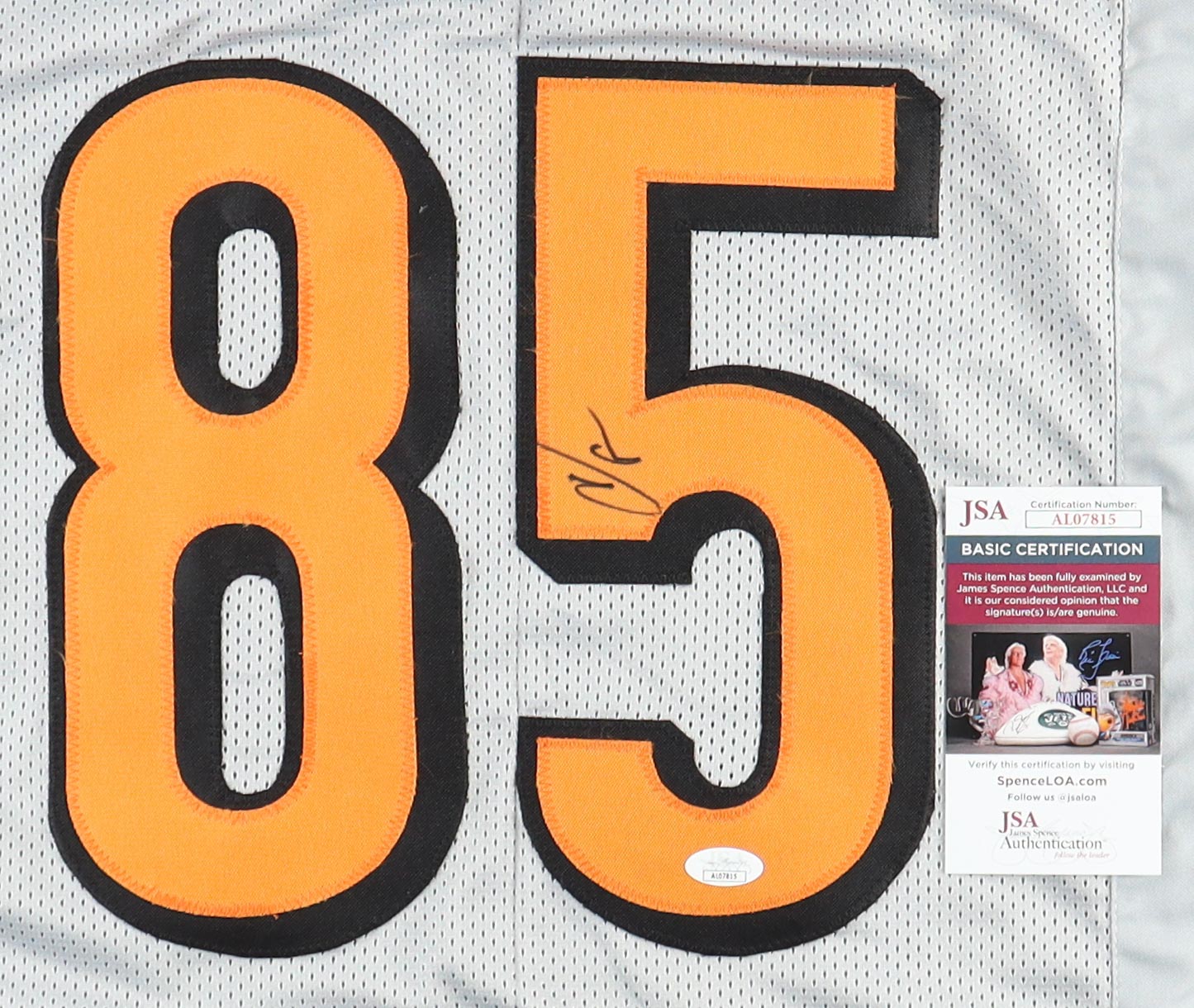 Chad "Ochocinco" Johnson Signed Jersey (JSA) at PristineAuction.com Chad "Ochocinco" Johnson Signed Jersey (JSA) at PristineAuction.com