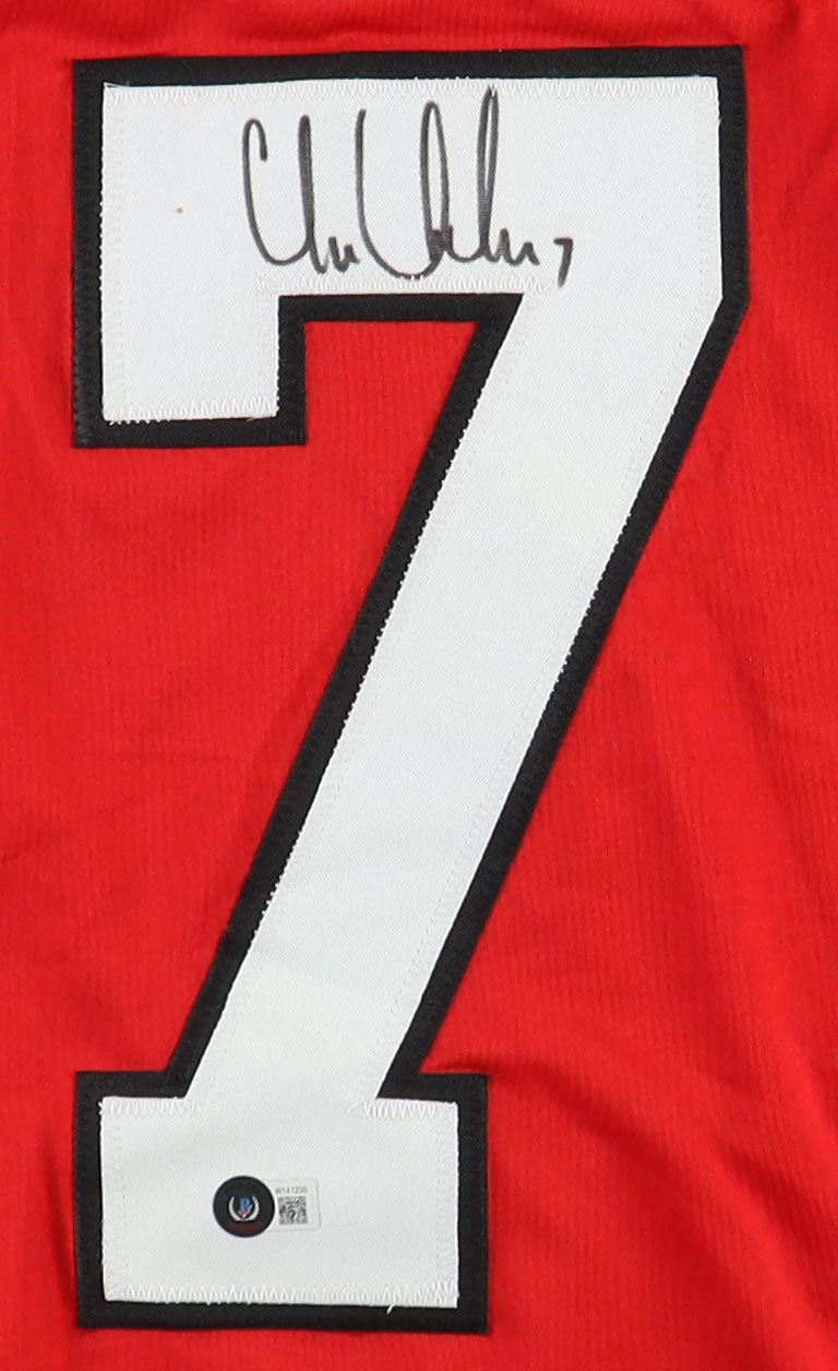 Chris Chelios Signed Jersey (Beckett) at PristineAuction.com Chris Chelios Signed Jersey (Beckett) at PristineAuction.com