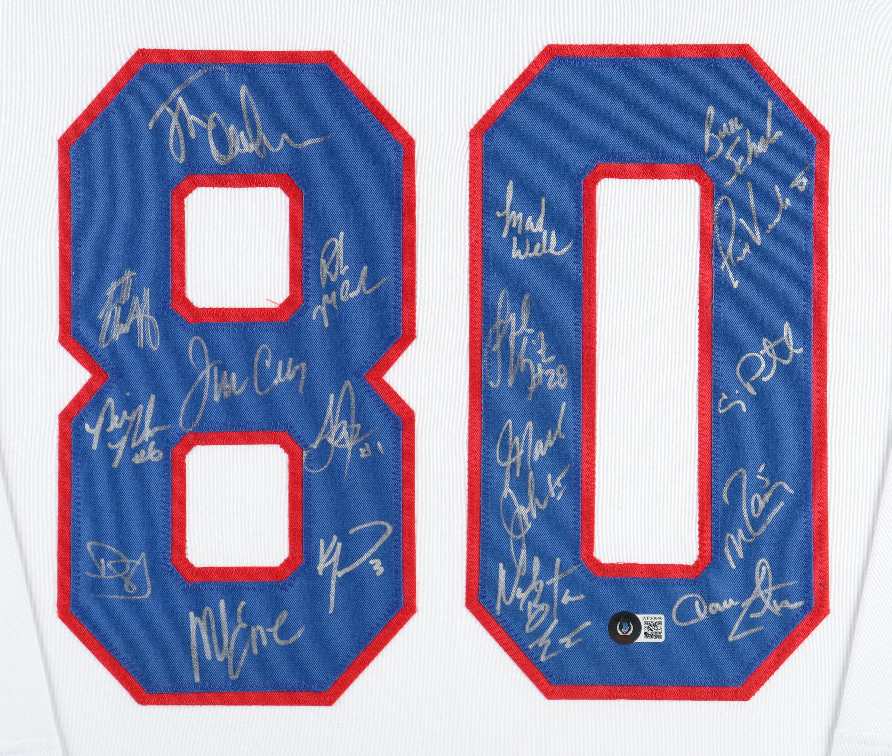 "Miracle On Ice" Custom Framed Jersey Display Team-Signed By (19) With Mike Eruzione, Jim Craig, Bill Baker, Neal Broten, Jack O'Callahan (Beckett) at PristineAuction.com "Miracle On Ice" Custom Framed Jersey Display Team-Signed By (19) With Mike Eruzione, Jim Craig, Bill Baker, Neal Broten, Jack O'Callahan (Beckett) at PristineAuction.com