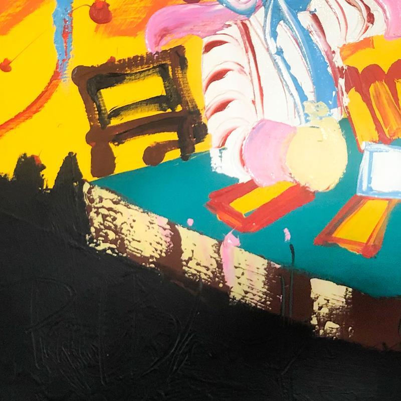 Paul Blaine Henrie Signed "Blackjack Beats 21" 30x40 Original Oil Painting on Canvas (PA) at PristineAuction.com Paul Blaine Henrie Signed "Blackjack Beats 21" 30x40 Original Oil Painting on Canvas (PA) at PristineAuction.com