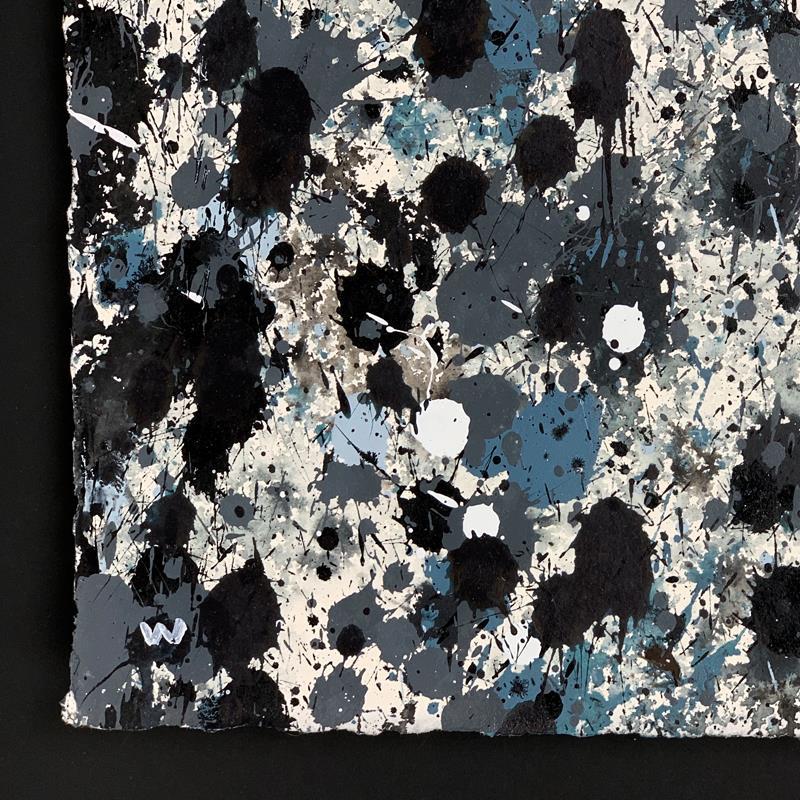 Wyland Signed "Polka Dot Sky 6" 37x30 Custom Framed Original Watercolor Painting (PA) at PristineAuction.com Wyland Signed "Polka Dot Sky 6" 37x30 Custom Framed Original Watercolor Painting (PA) at PristineAuction.com