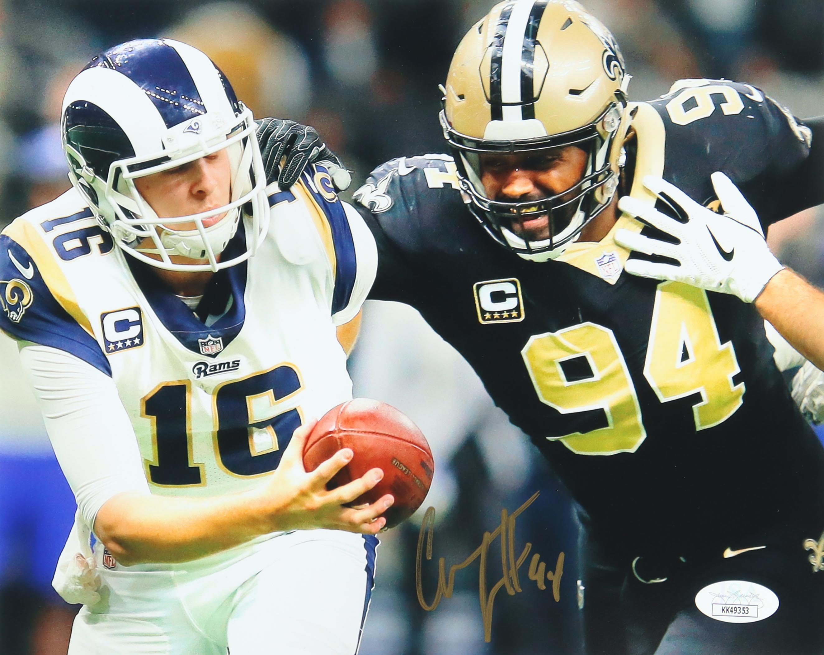 Cameron Jordan Signed Saints 8x10 Photo (JSA) at PristineAuction.com Cameron Jordan Signed Saints 8x10 Photo (JSA) at PristineAuction.com