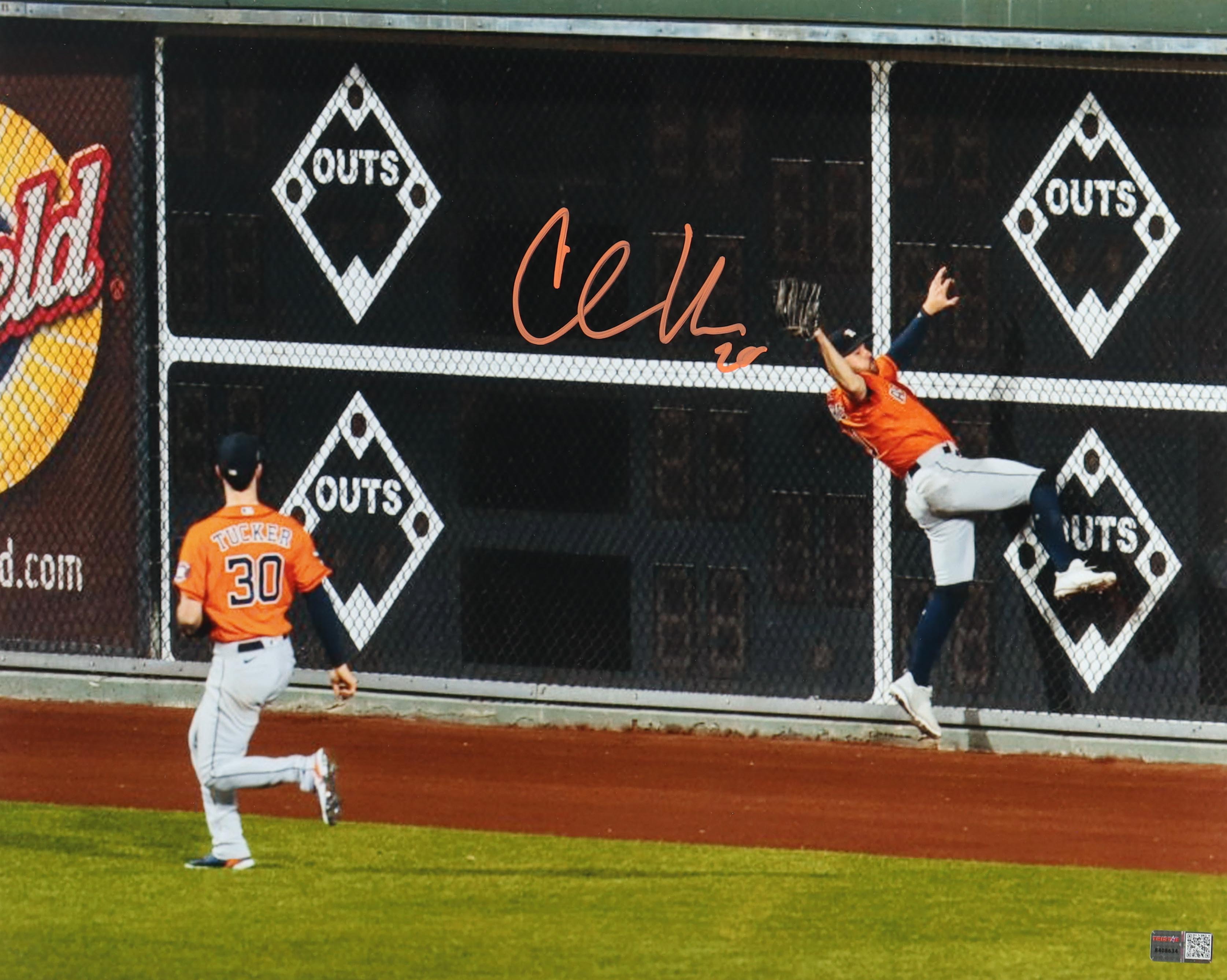 Chas McCormick Signed Astros 16x20 Photo (Tristar) at PristineAuction.com Chas McCormick Signed Astros 16x20 Photo (Tristar) at PristineAuction.com